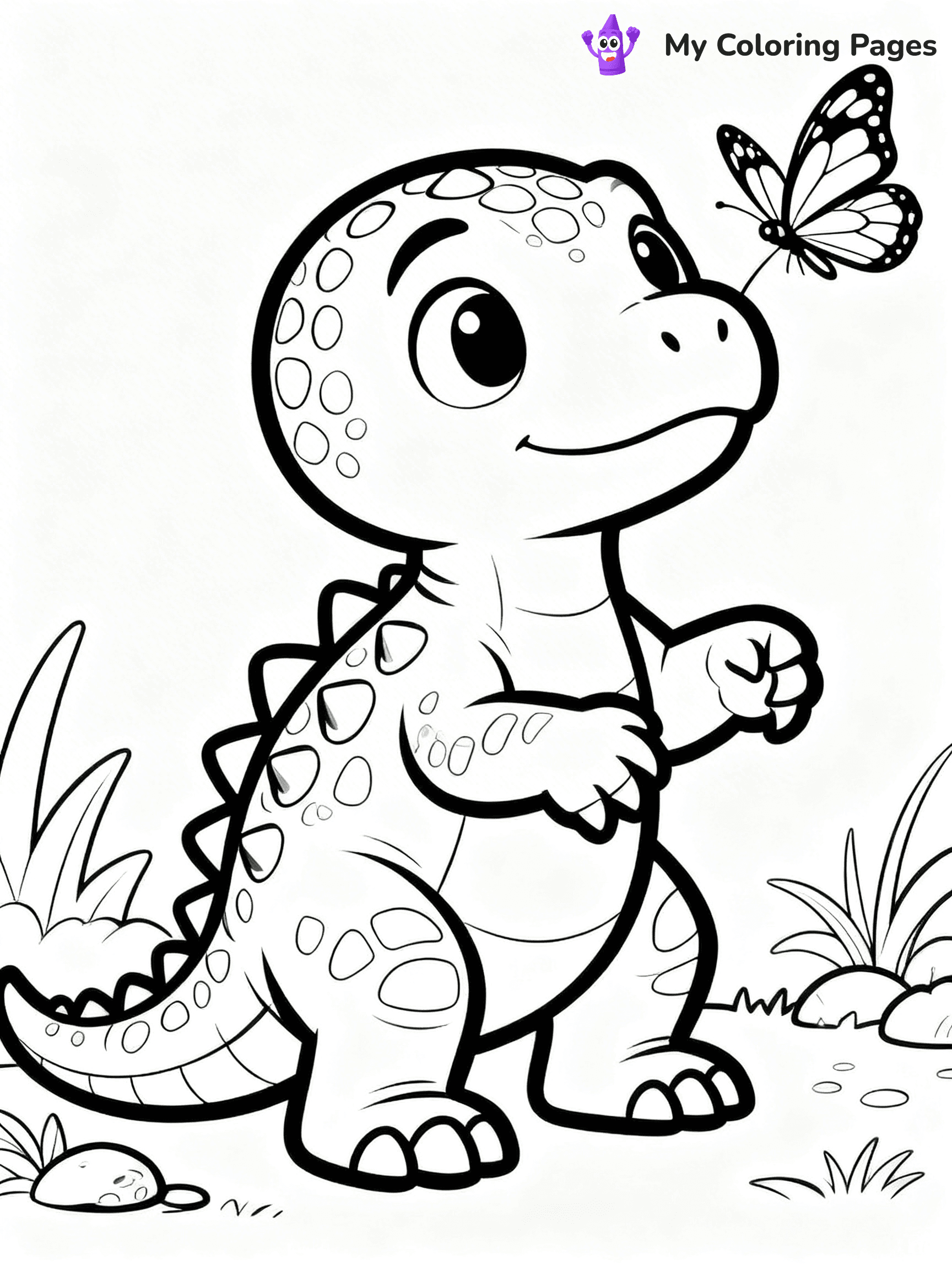 Ankylosaurus Coloring Pages - 7