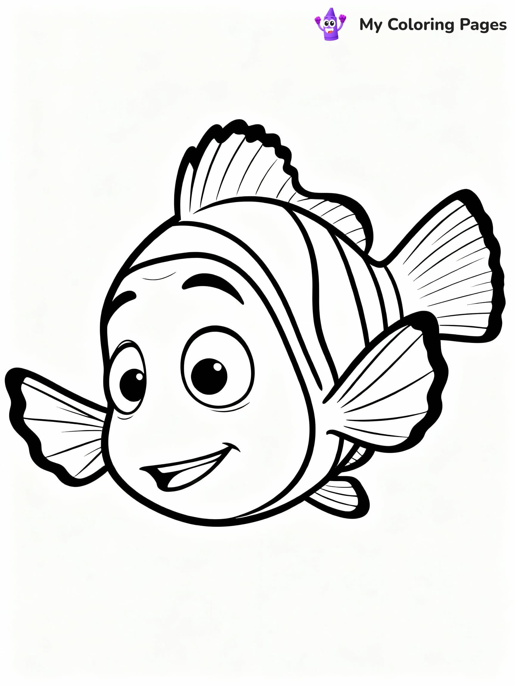Finding Nemo Coloring Pages - 24