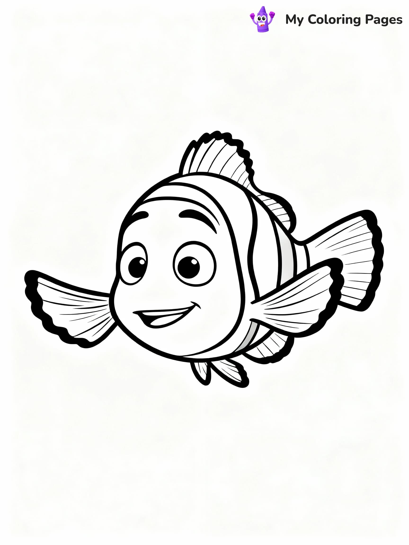 Finding Nemo Coloring Pages - 23