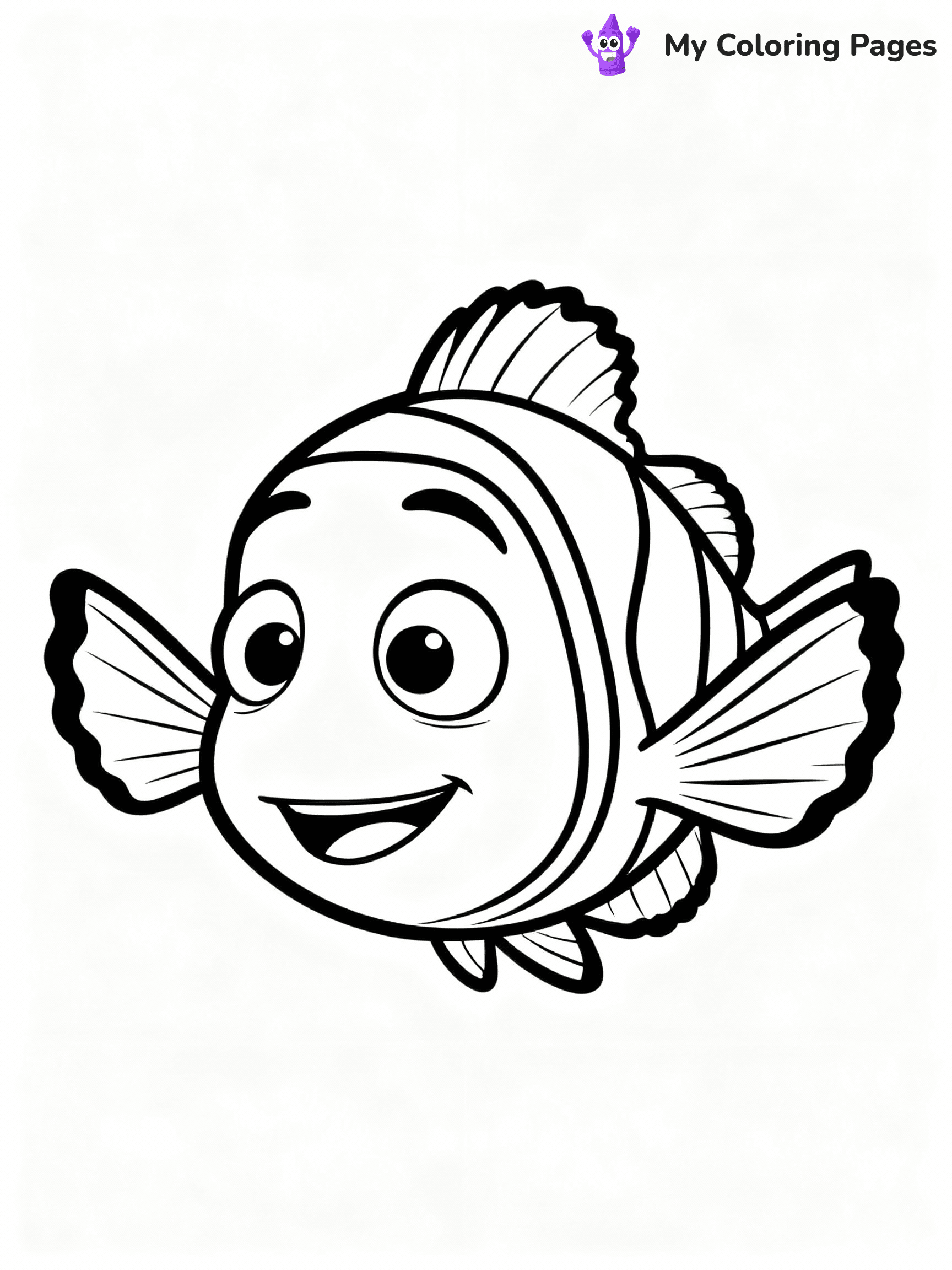 Finding Nemo Coloring Pages - 22