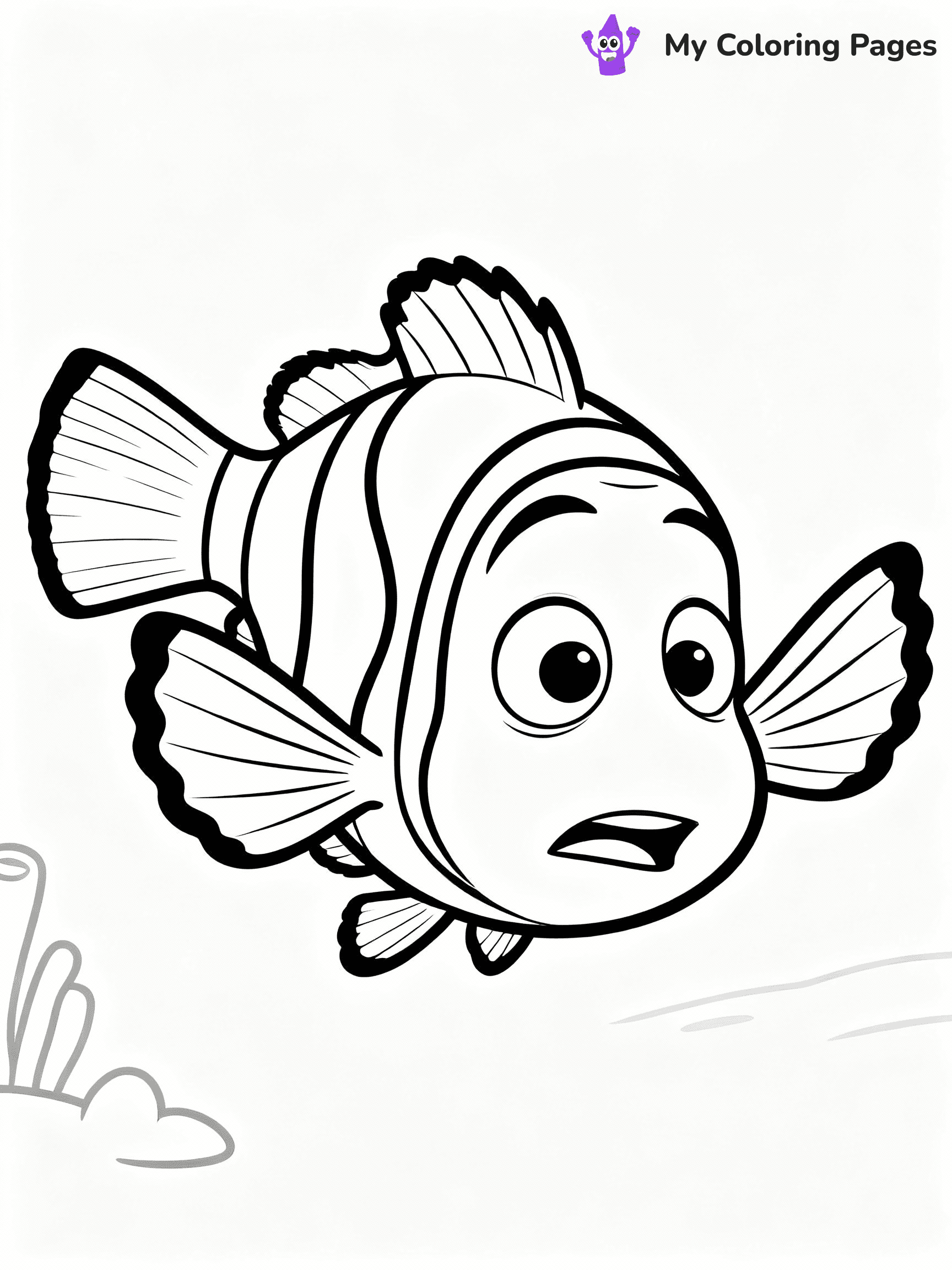 Finding Nemo Coloring Pages - 21