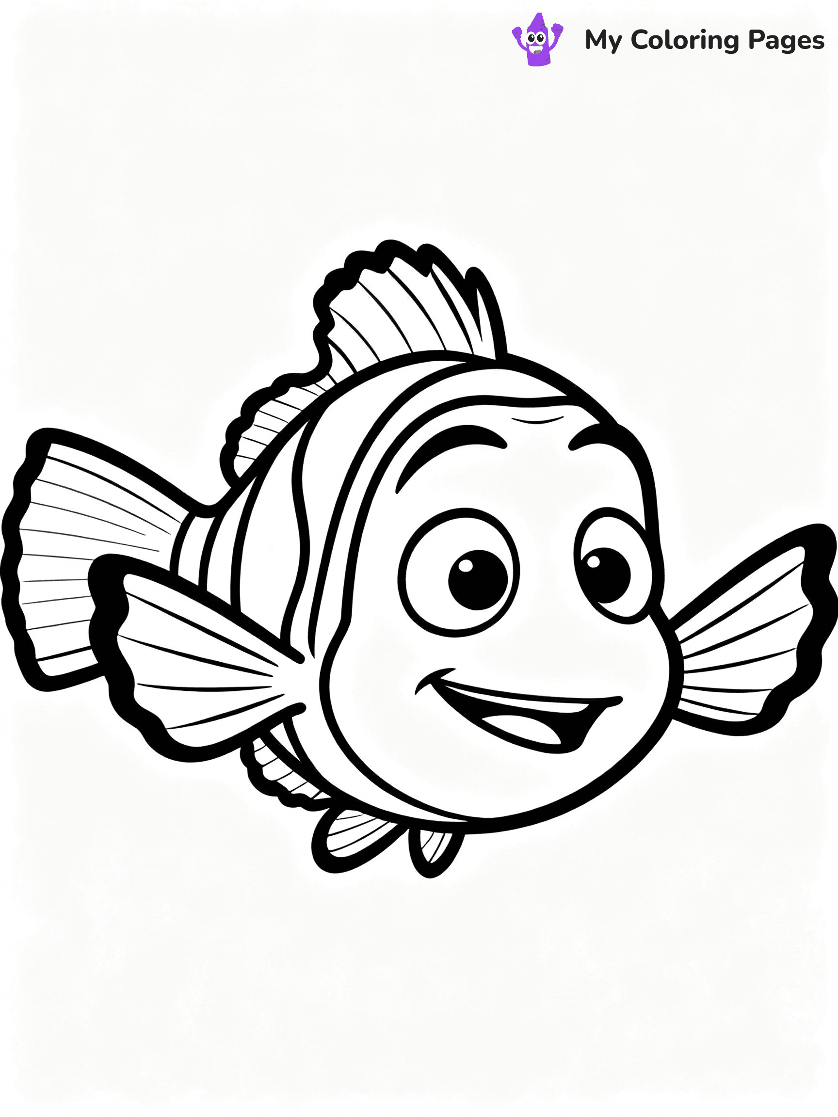 Finding Nemo Coloring Pages - 20