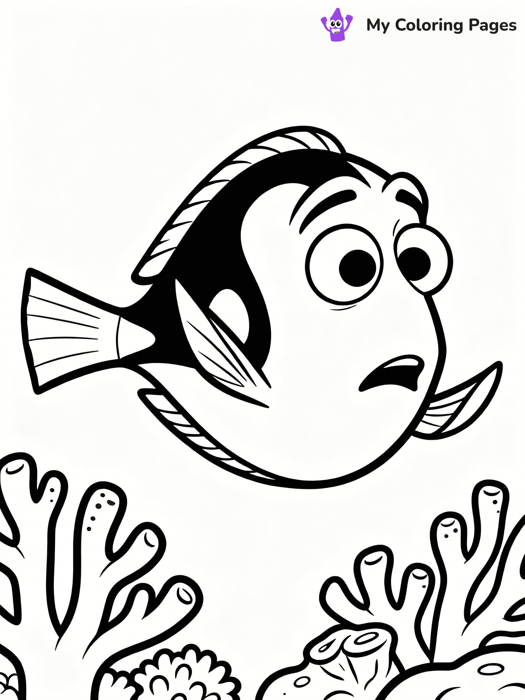 Finding Nemo Coloring Pages - 15