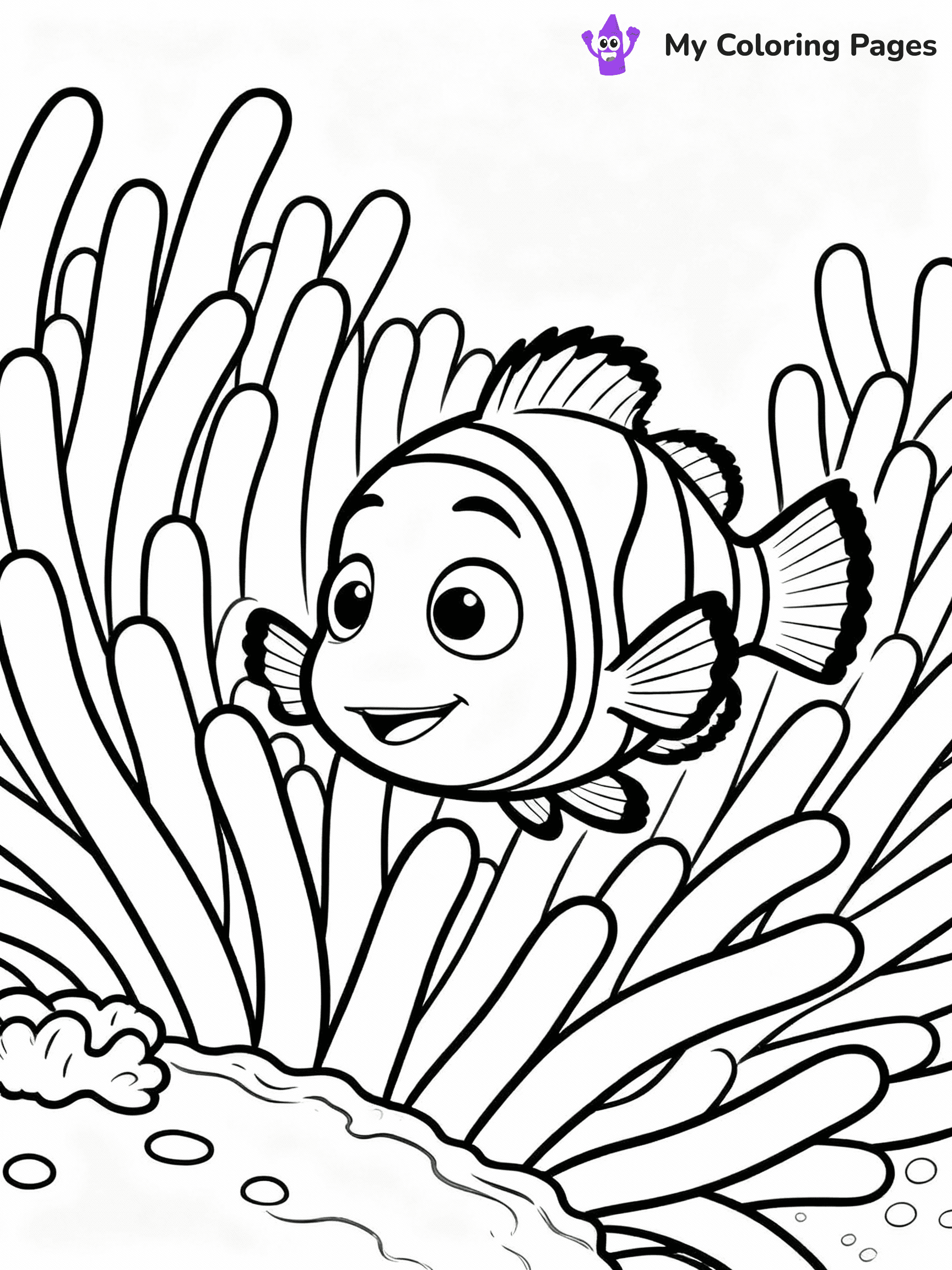 Finding Nemo Coloring Pages - 11