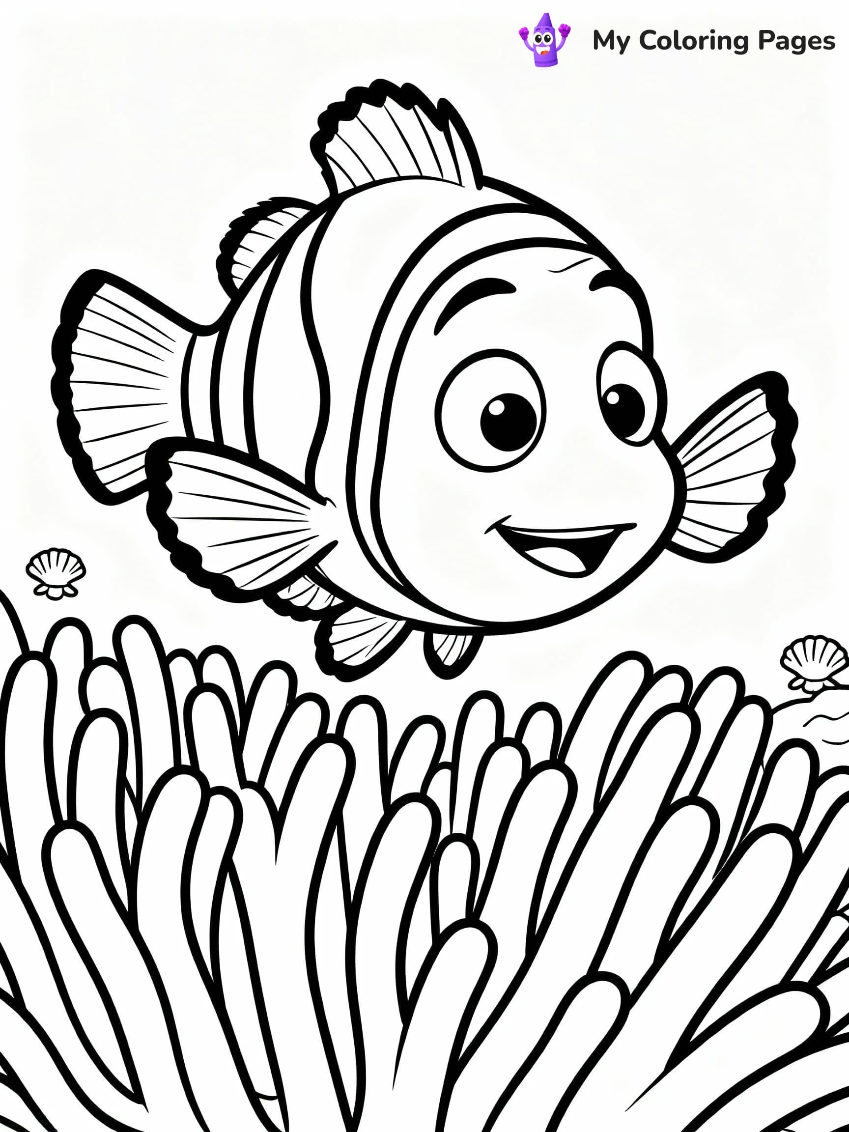 Finding Nemo Coloring Pages - 10