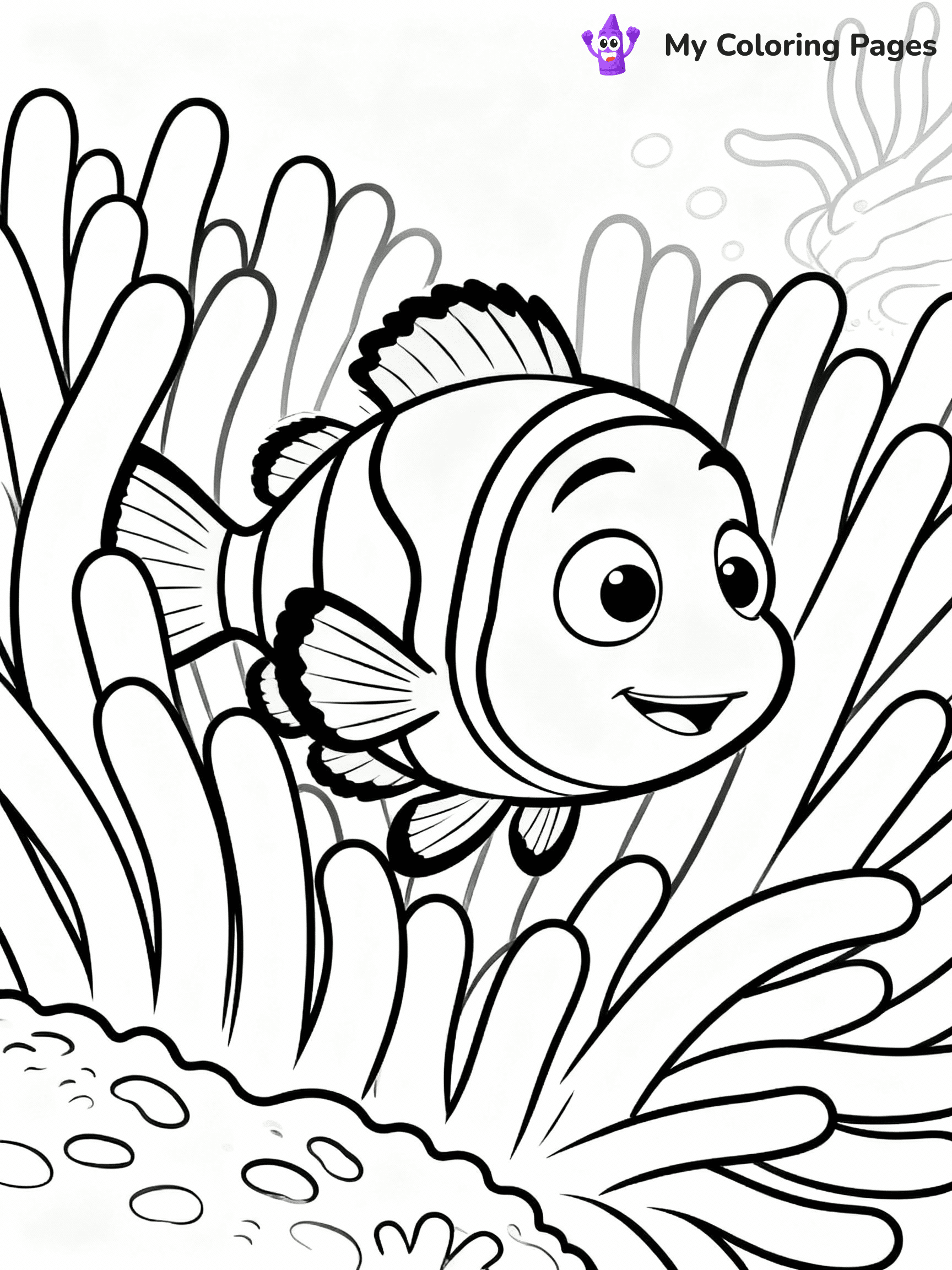 Finding Nemo Coloring Pages - 9
