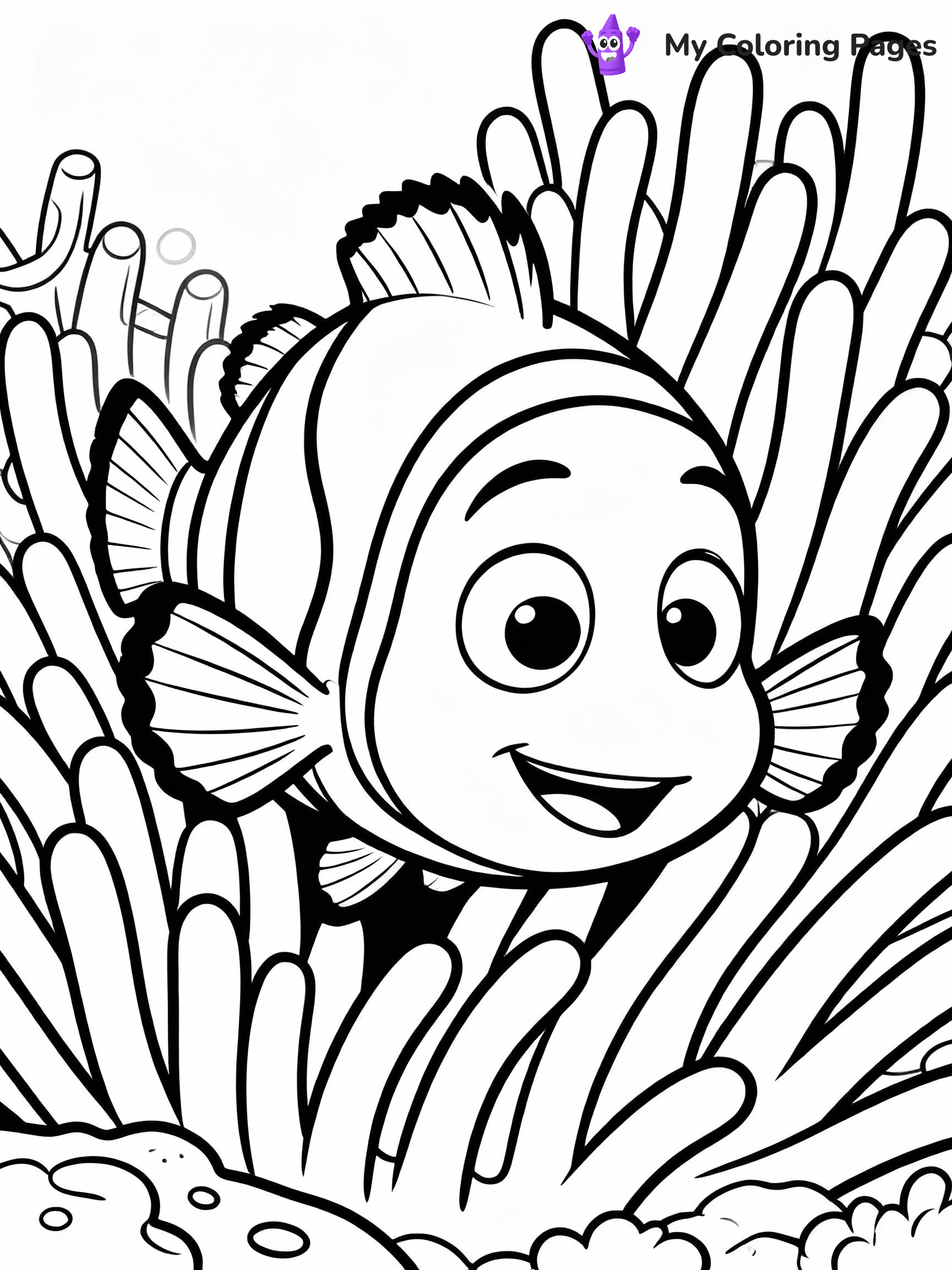 Finding Nemo Coloring Pages - 8