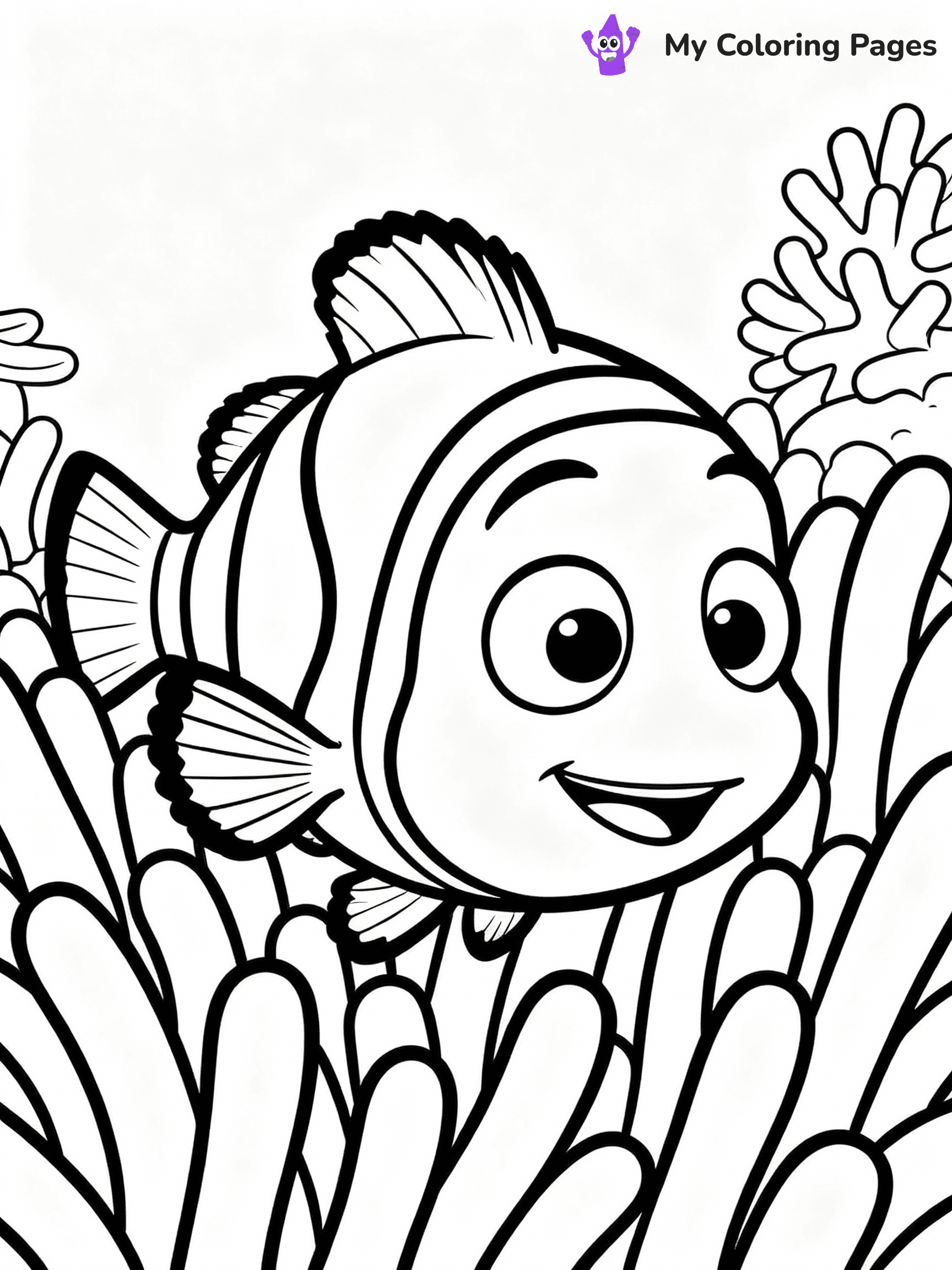 Finding Nemo Coloring Pages - 7
