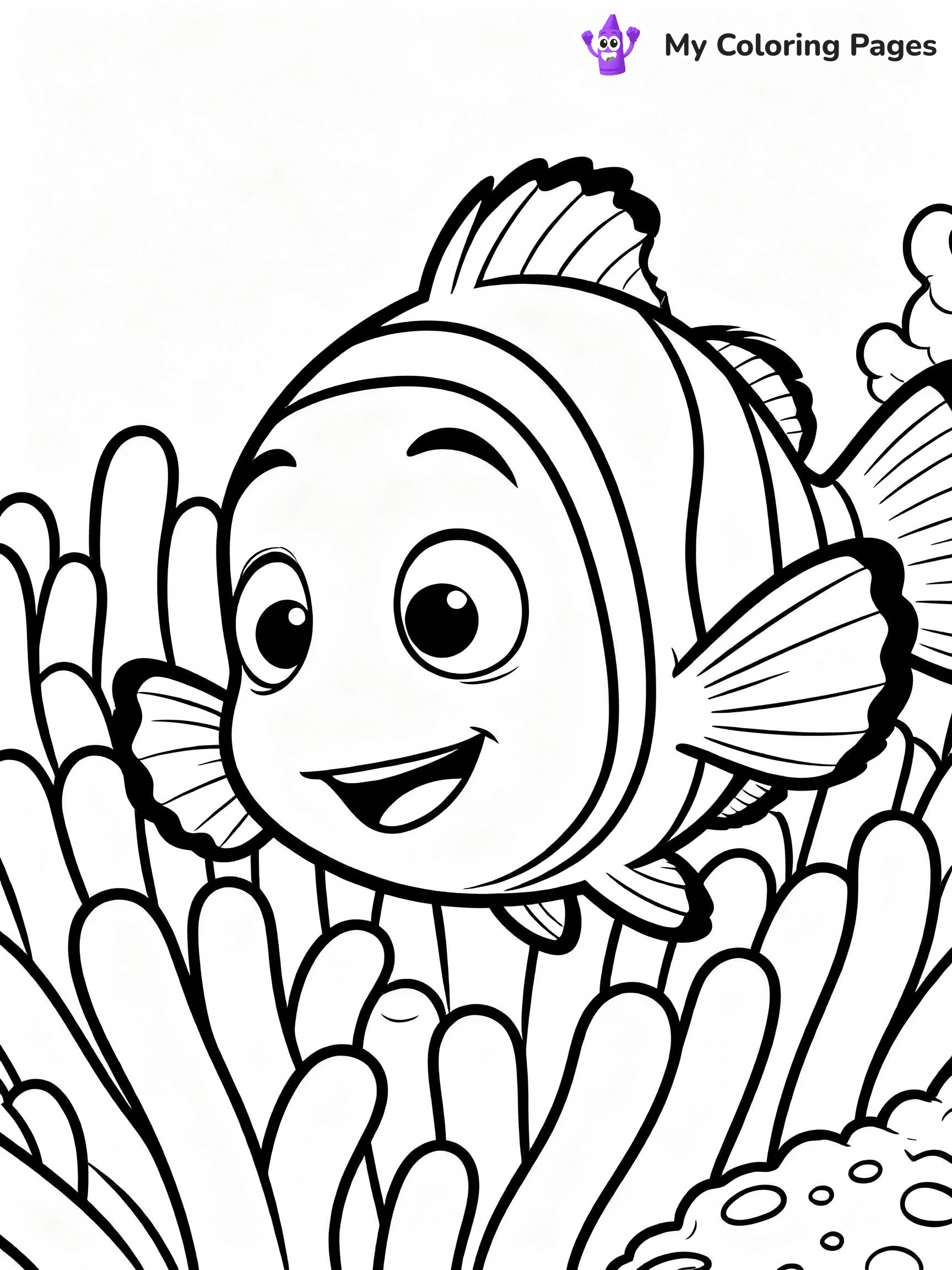 Finding Nemo Coloring Pages - 6