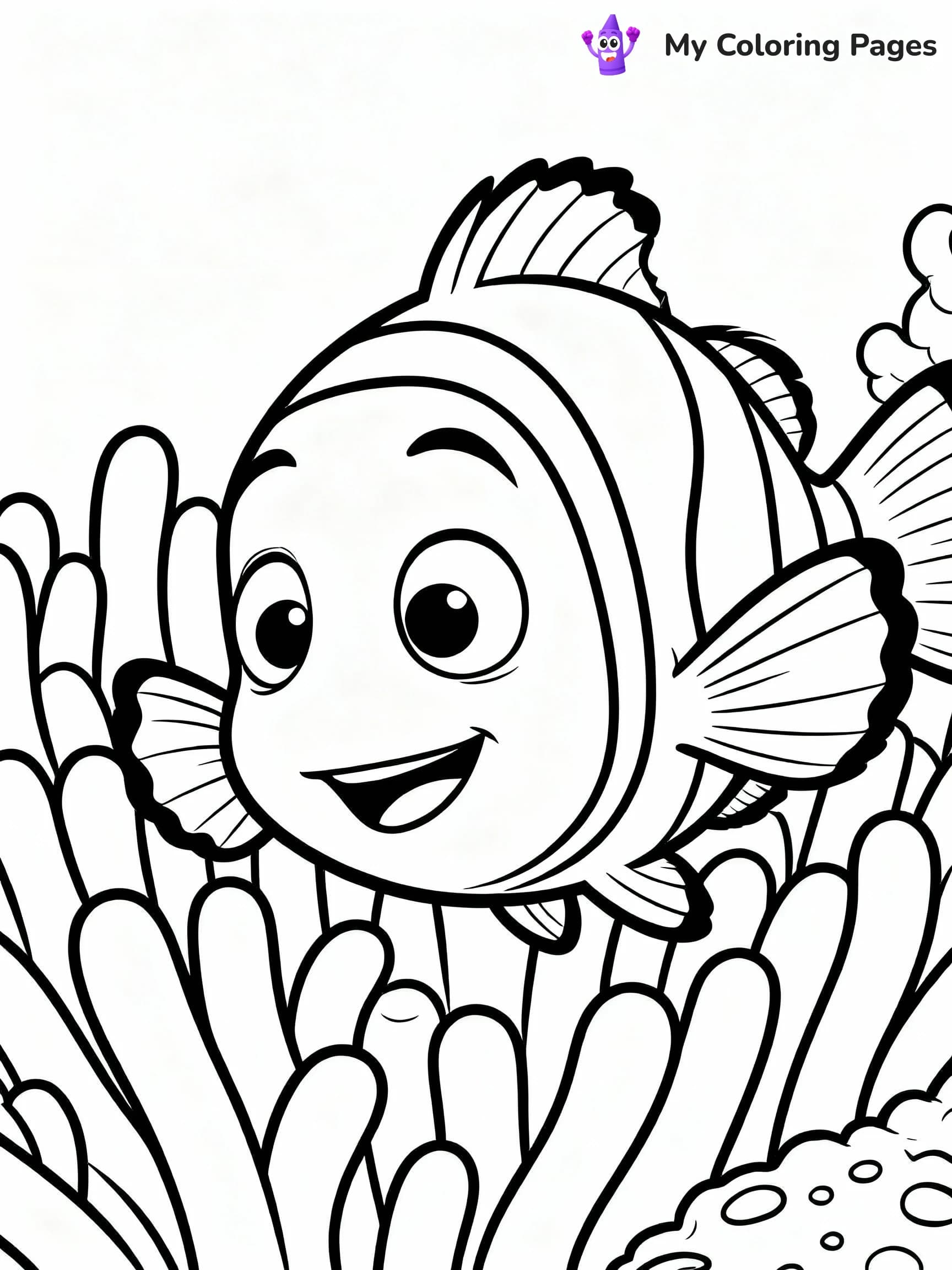 Finding Nemo Coloring Pages - 6