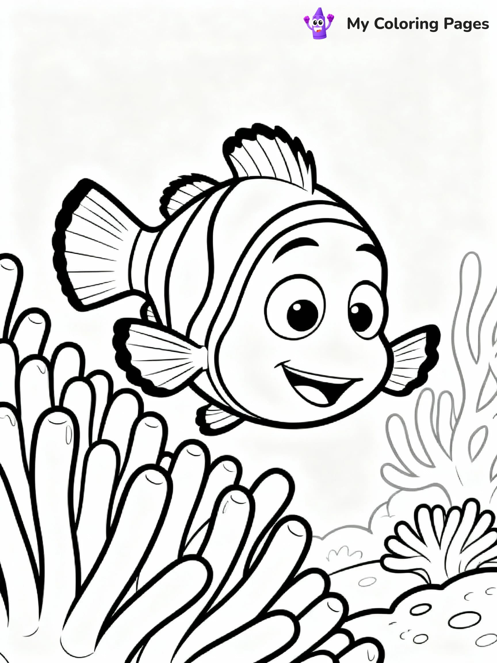Finding Nemo Coloring Pages - 5