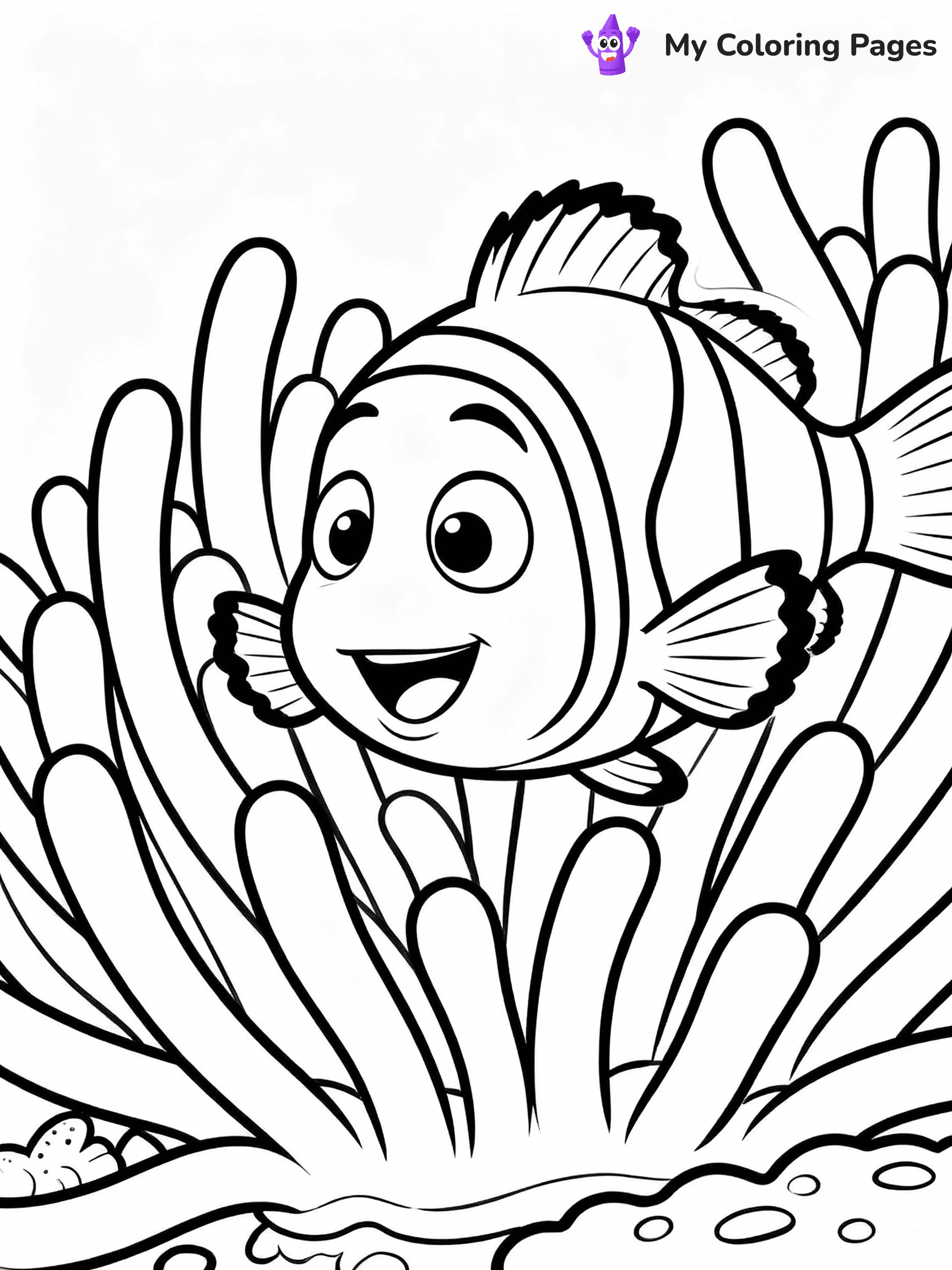 Finding Nemo Coloring Pages - 4
