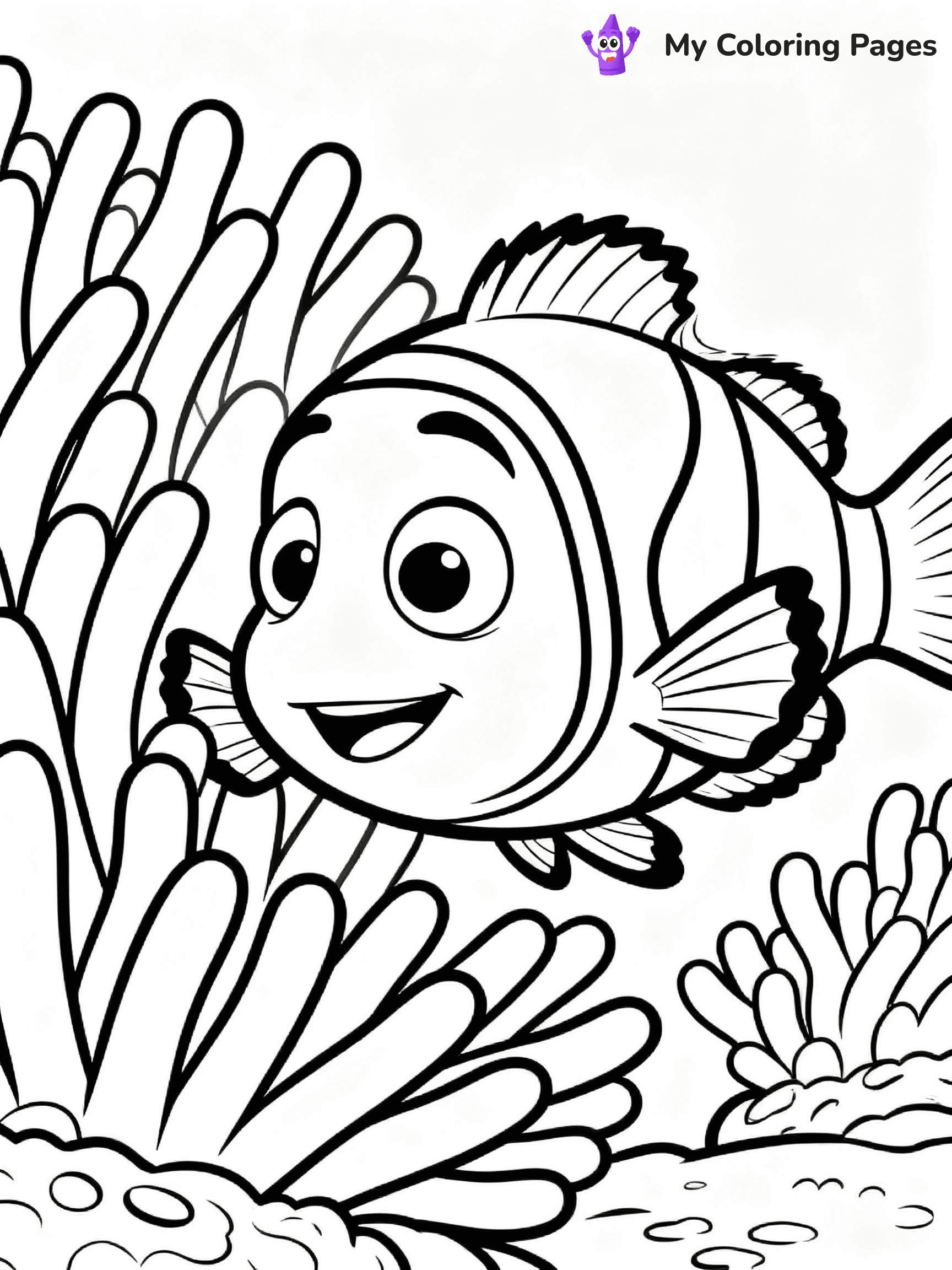 Finding Nemo Coloring Pages - 2