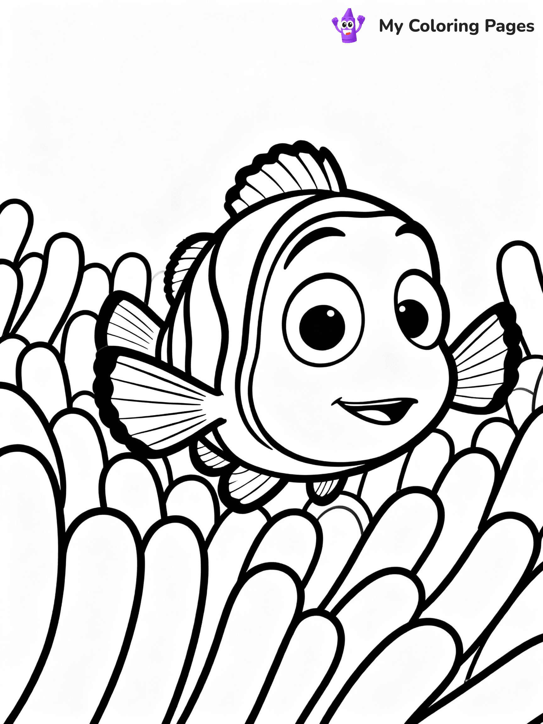 Finding Nemo Coloring Pages - 1