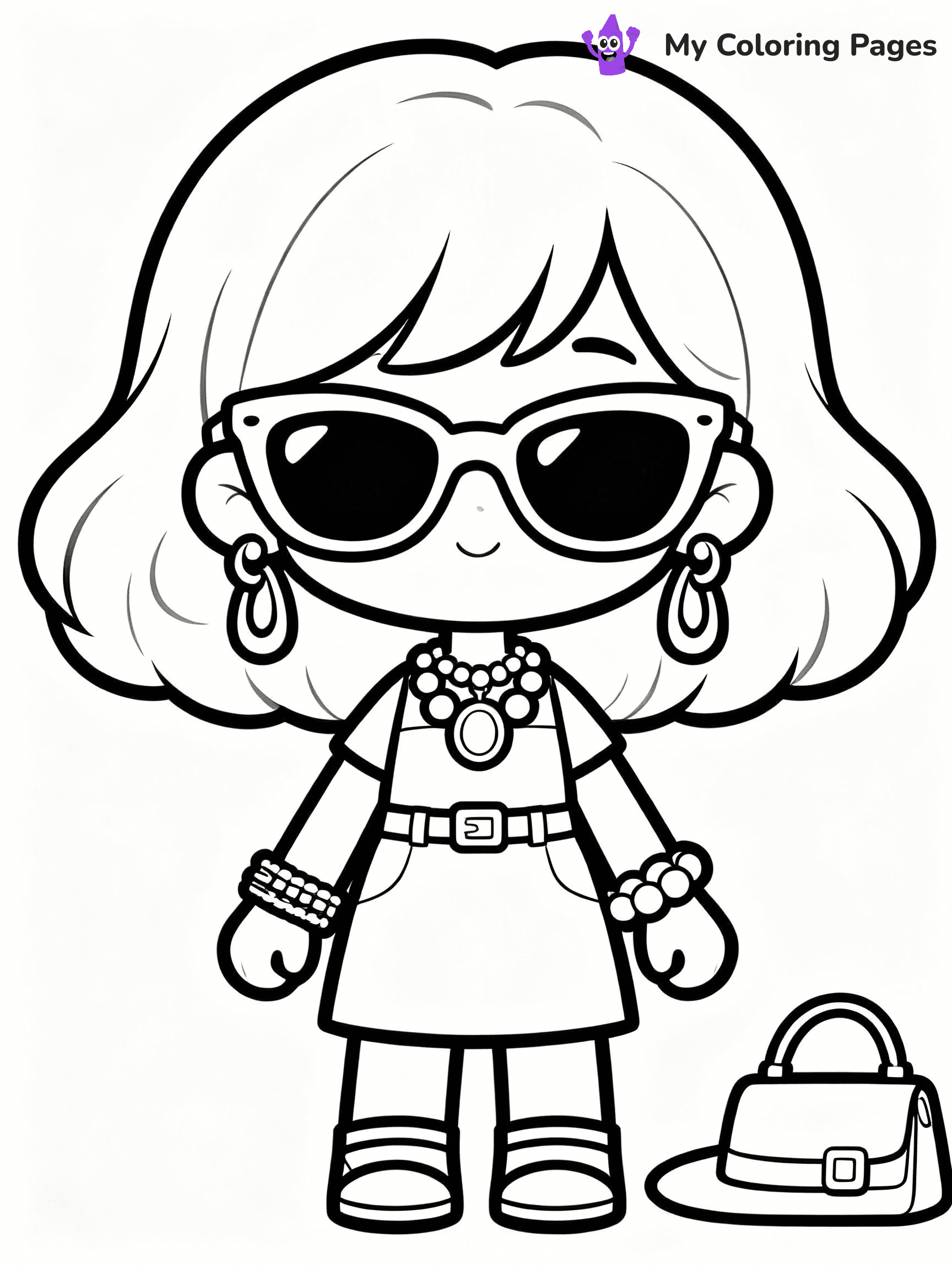 Fashion Coloring Pages - 26