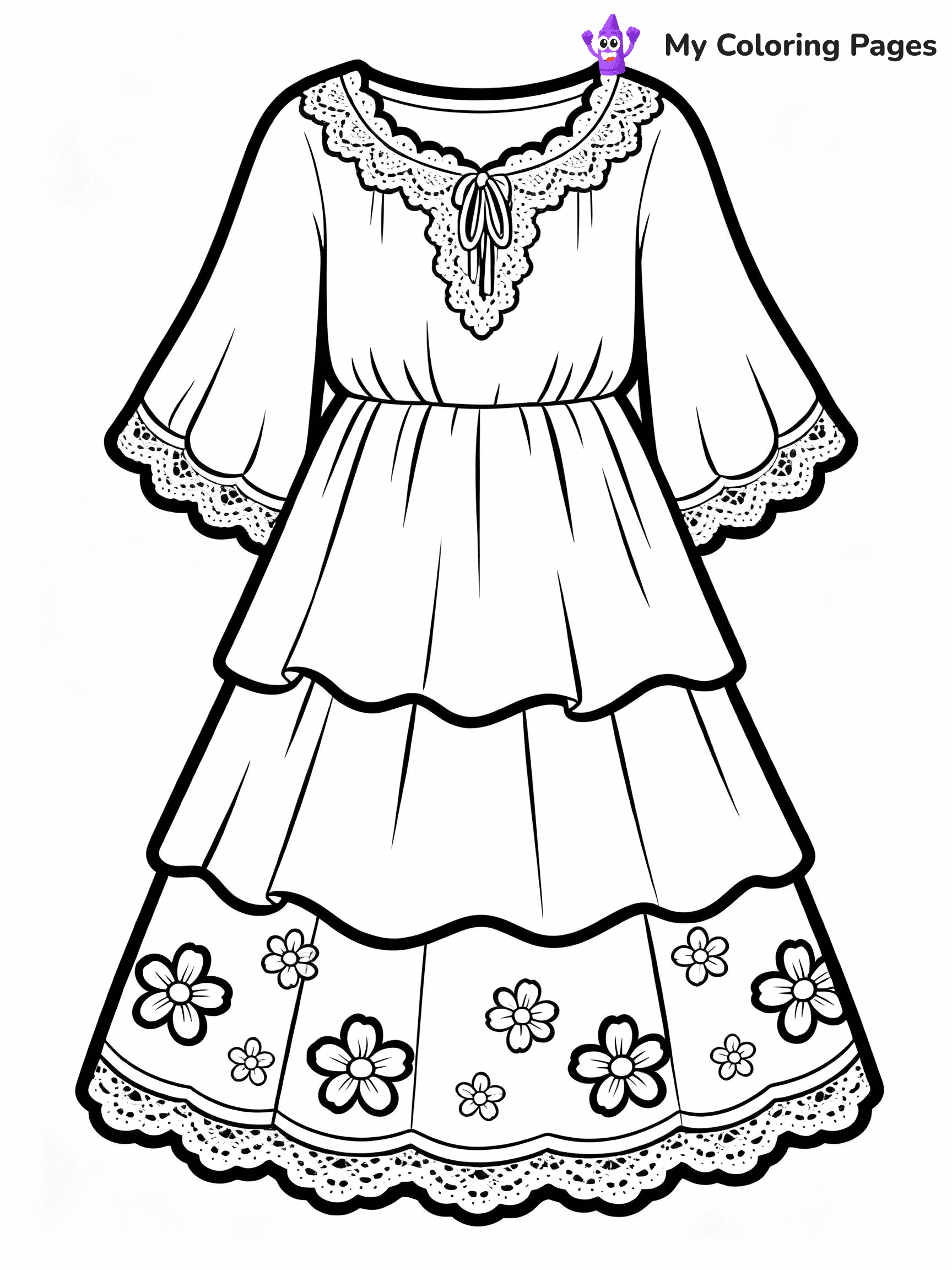 Fashion Coloring Pages - 12
