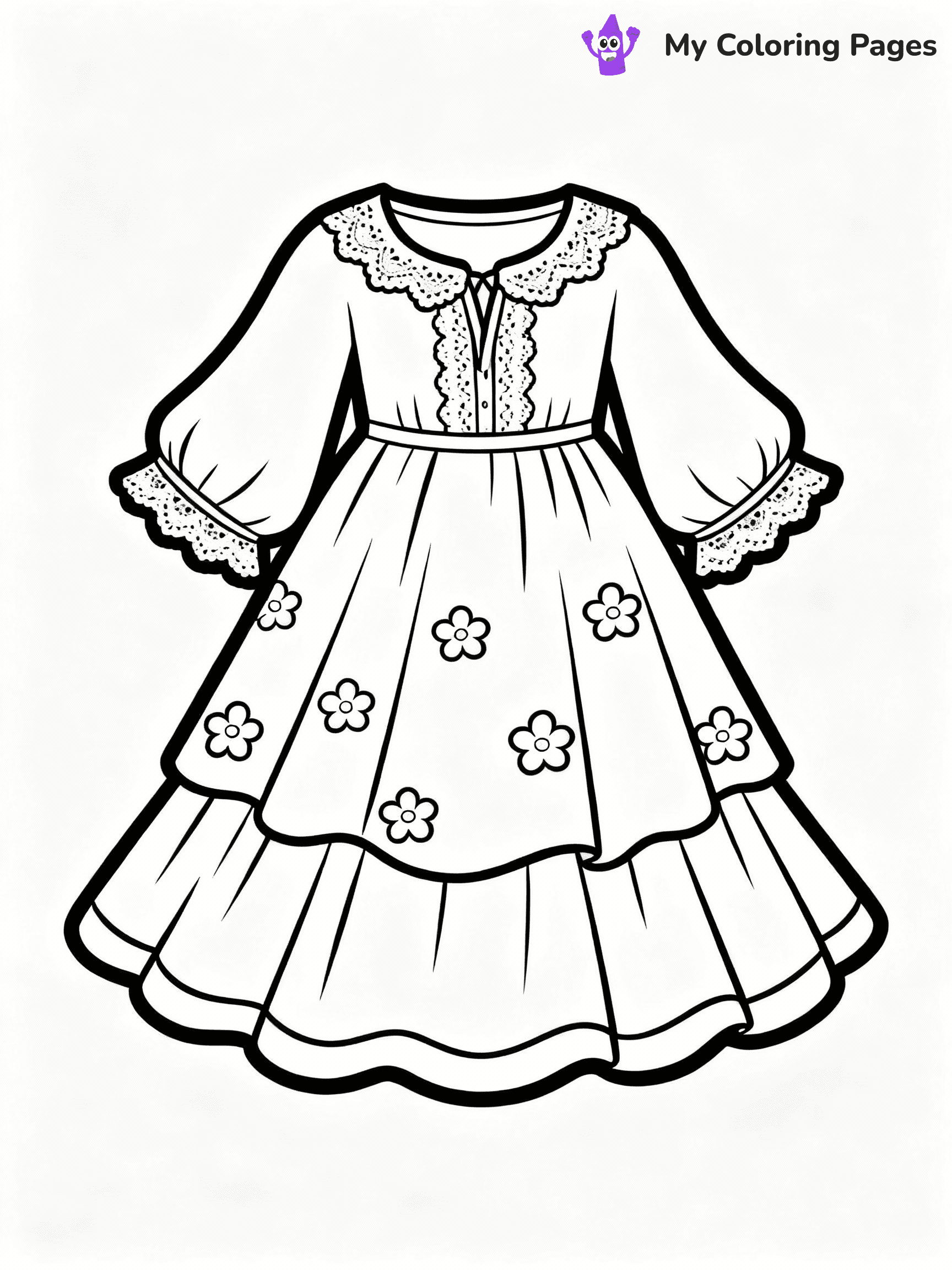 Fashion Coloring Pages - 7