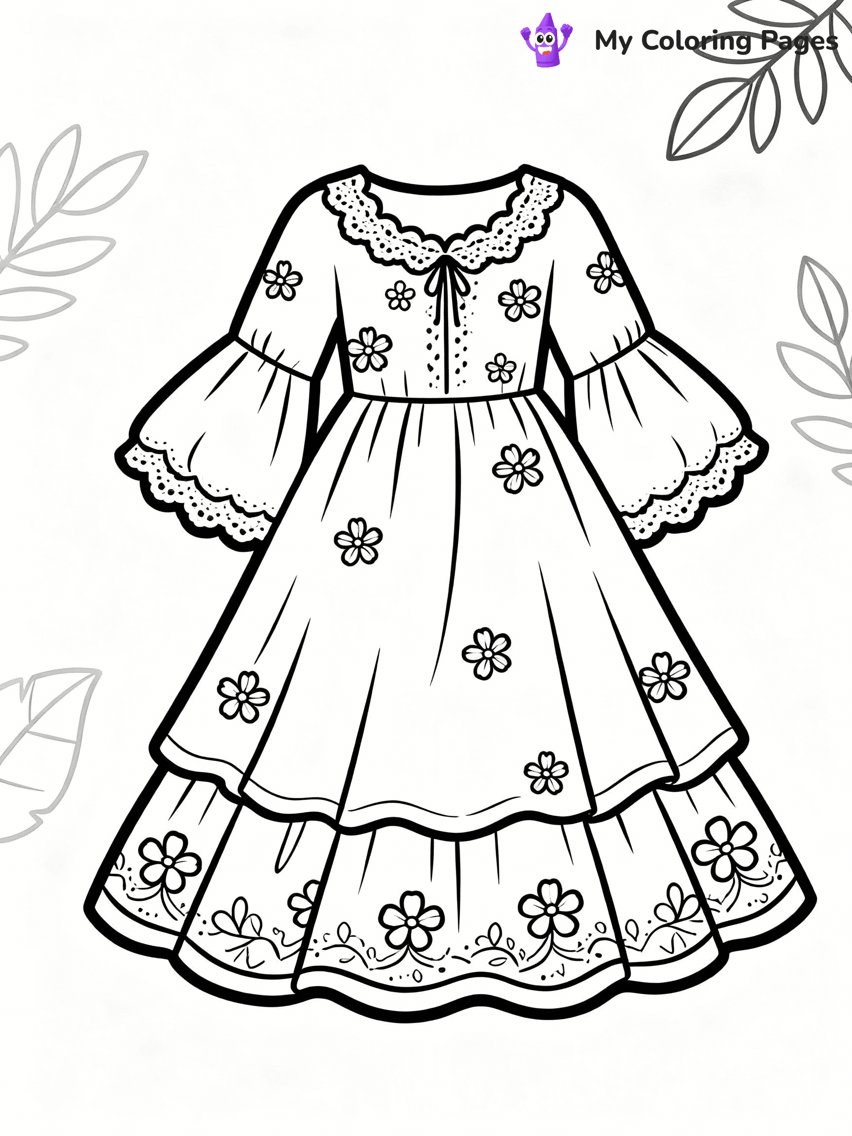 Fashion Coloring Pages - 5