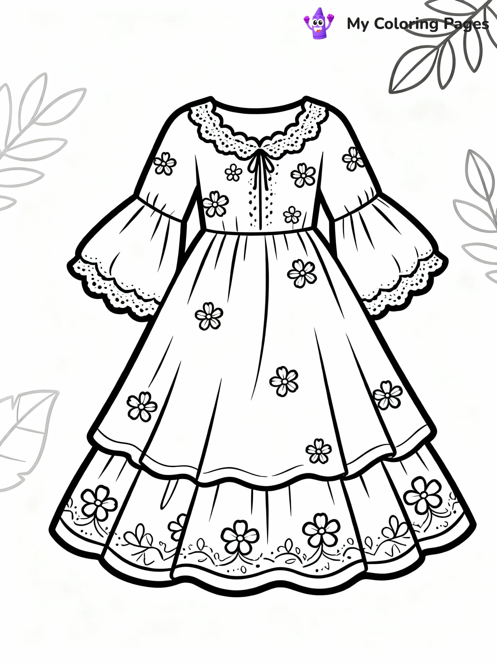 Fashion Coloring Pages - 5