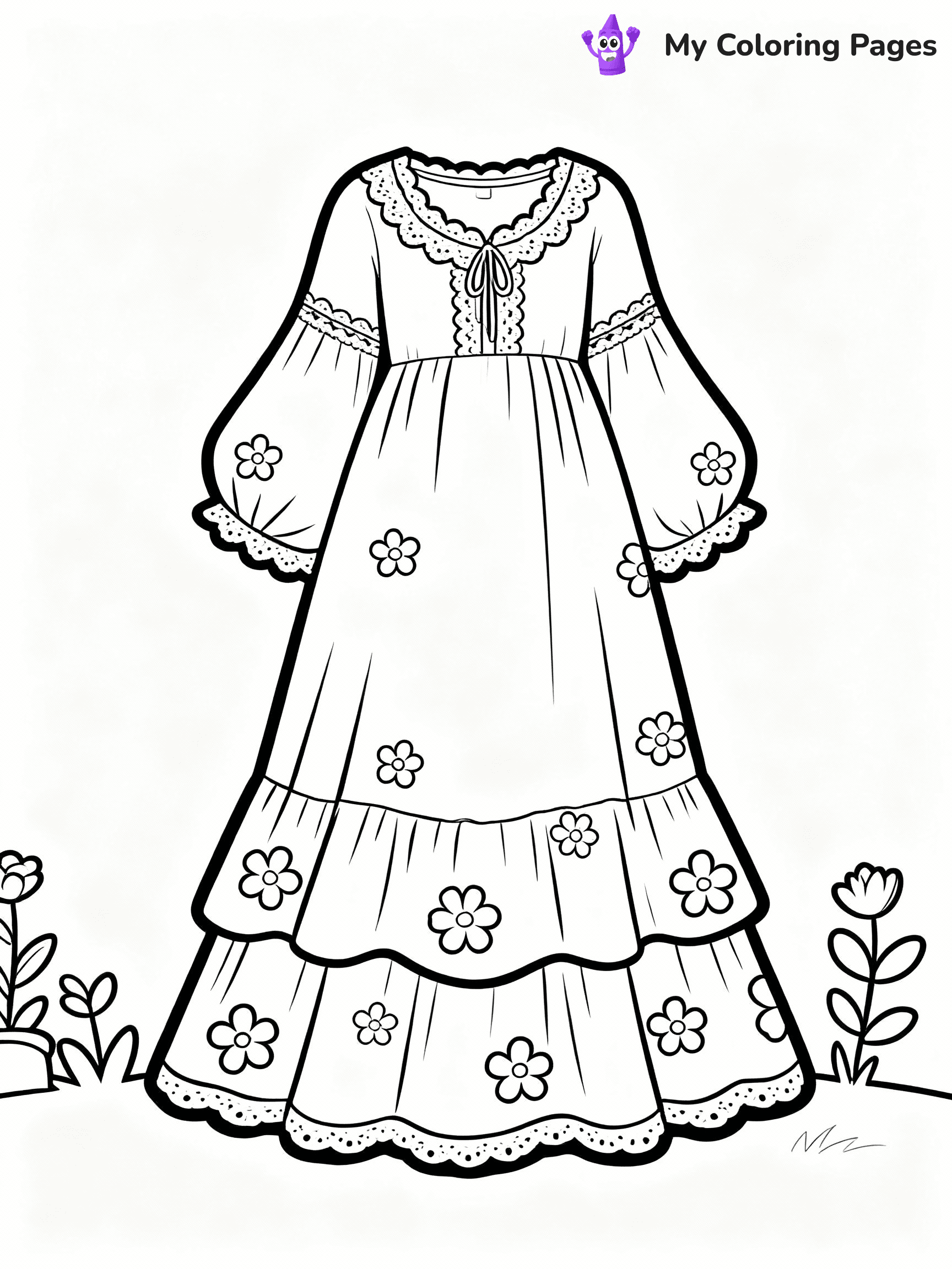 Fashion Coloring Pages - 4