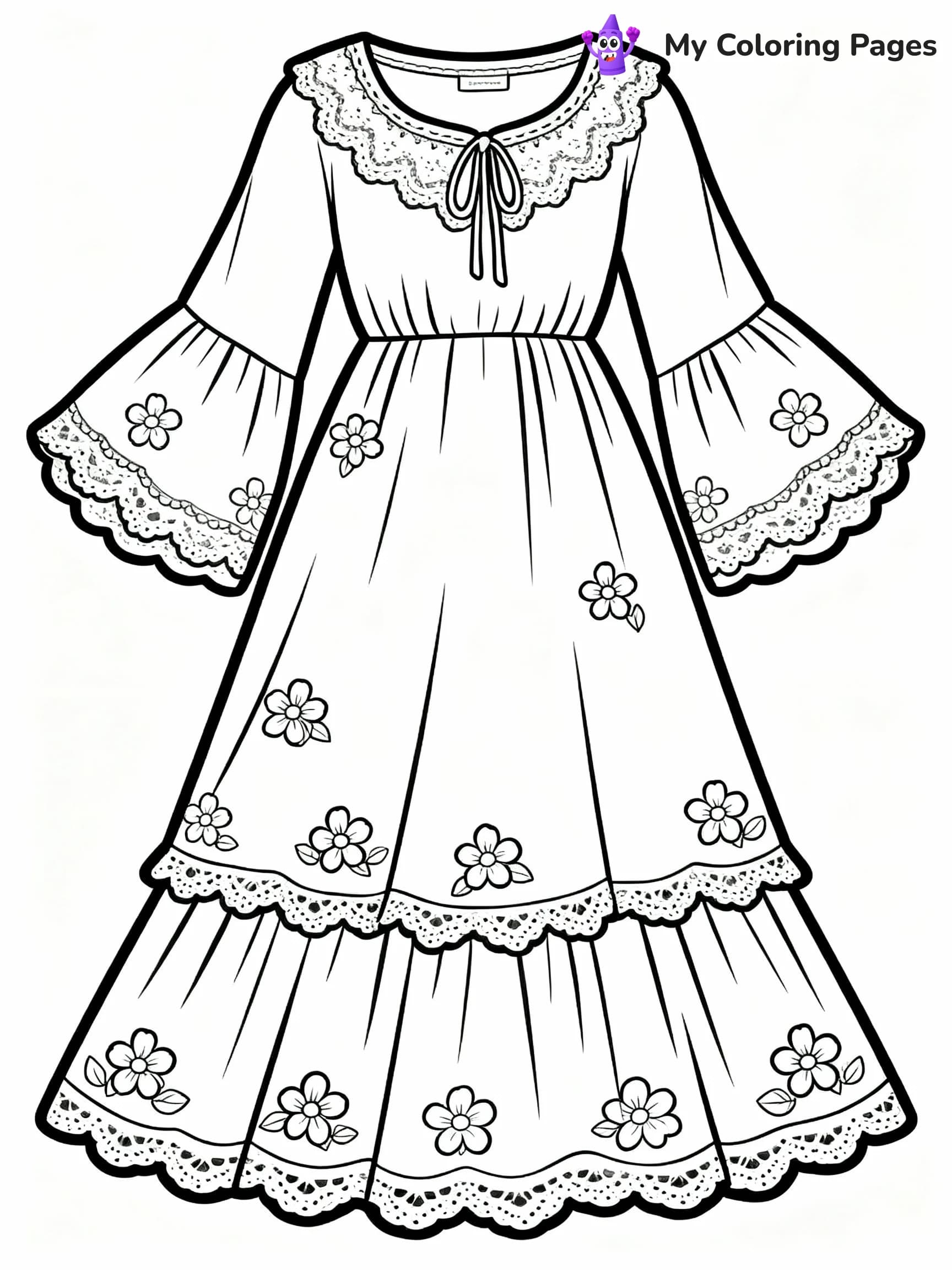 Fashion Coloring Pages - 3
