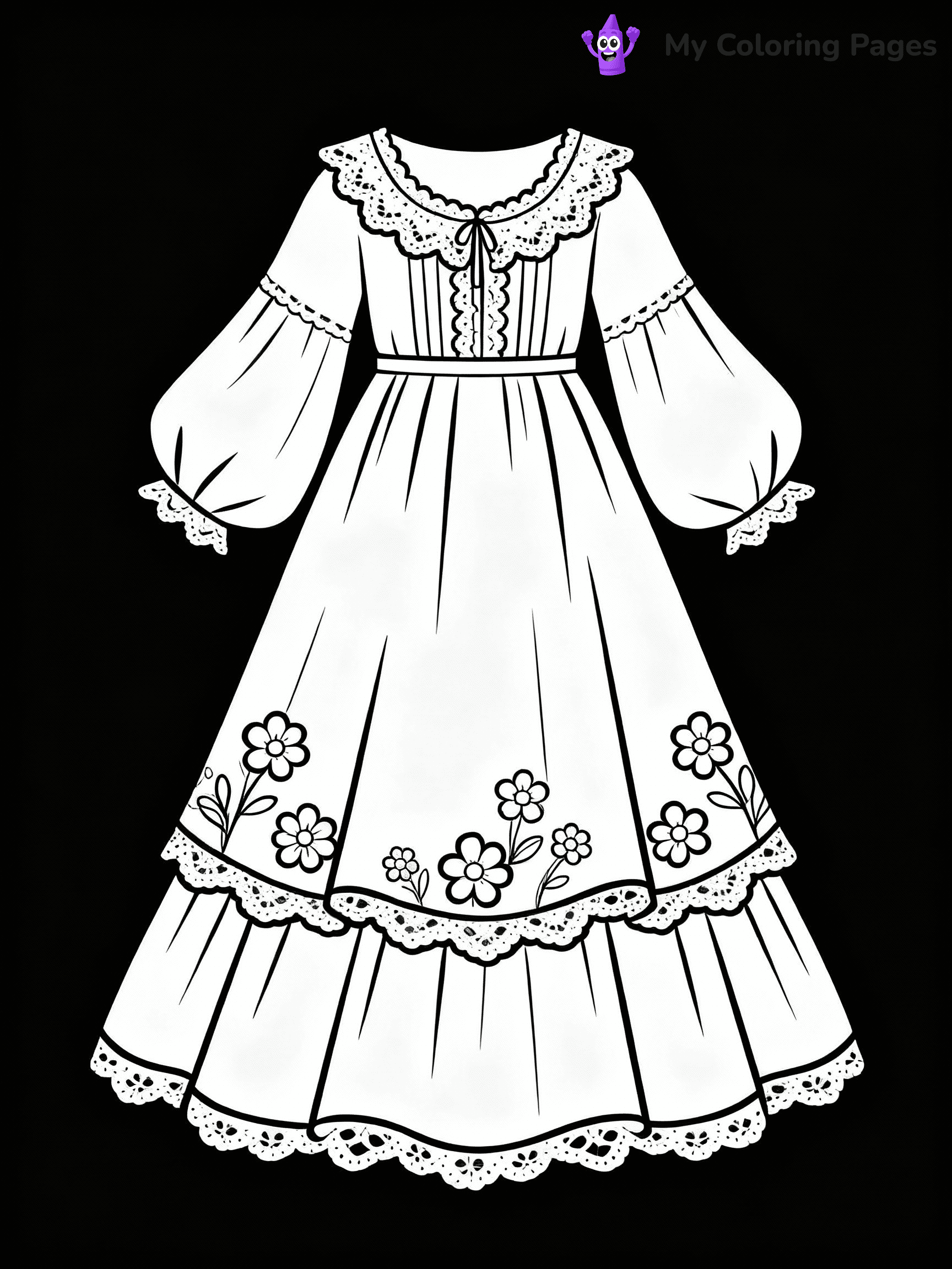 Fashion Coloring Pages - 2