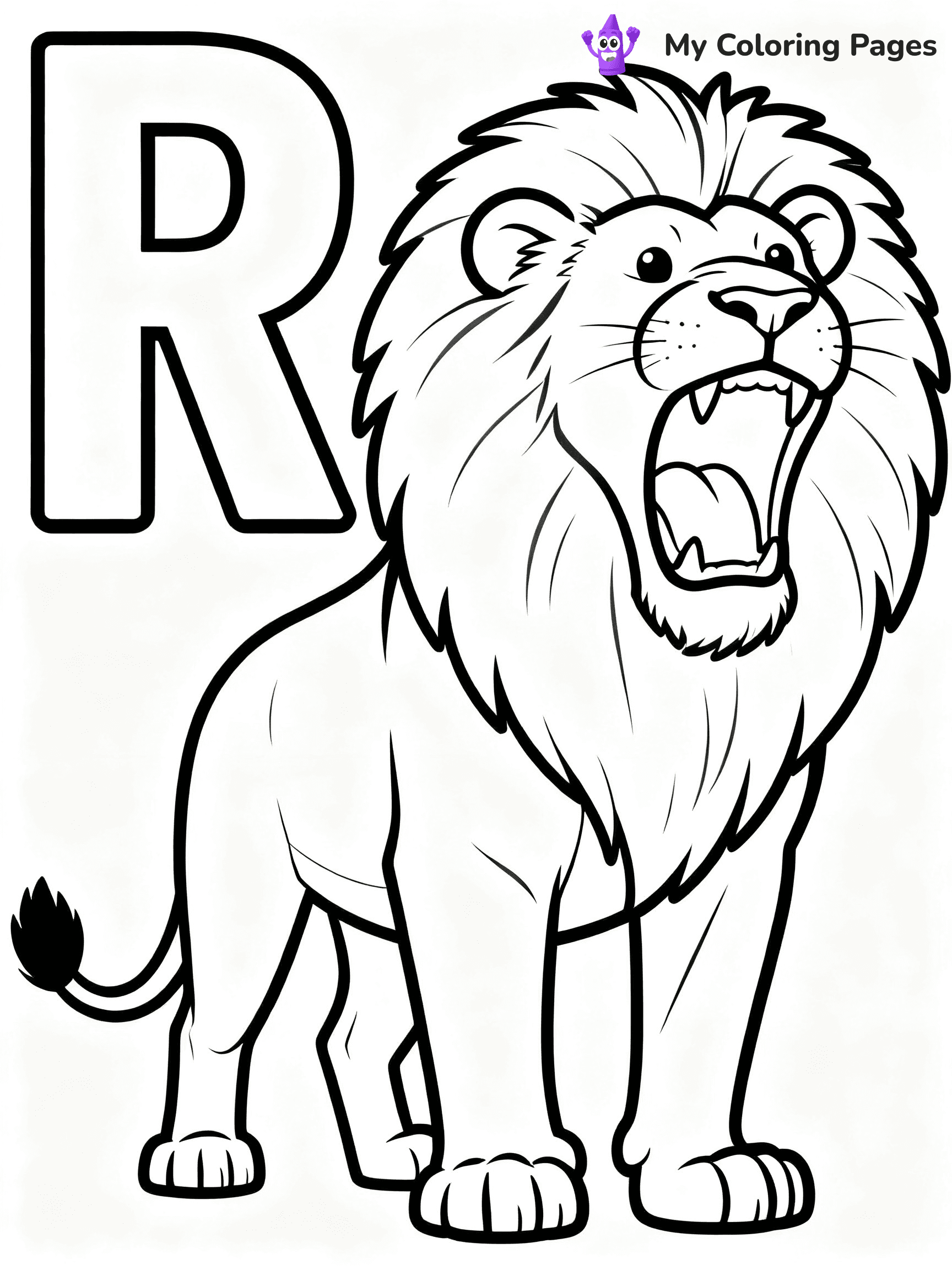 Letter R Coloring Pages - 22