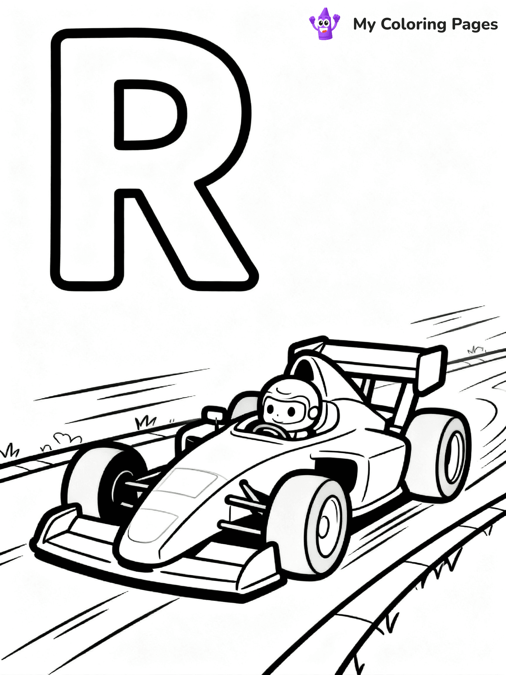 Letter R Coloring Pages - 20
