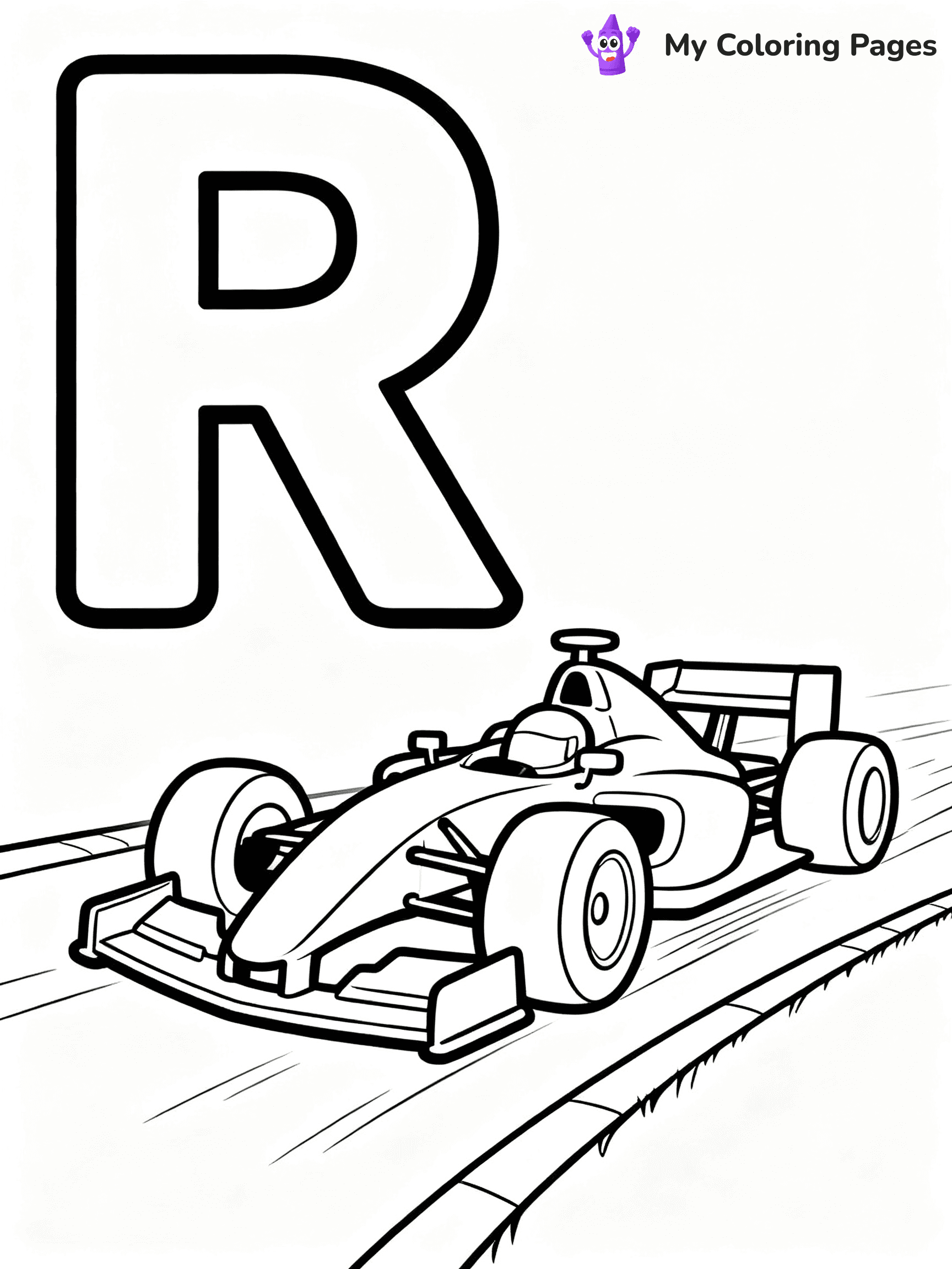 Letter R Coloring Pages - 19