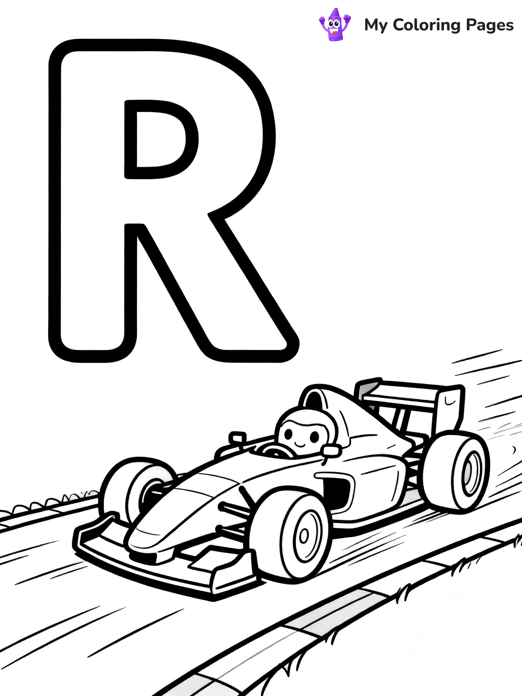 Letter R Coloring Pages - 18