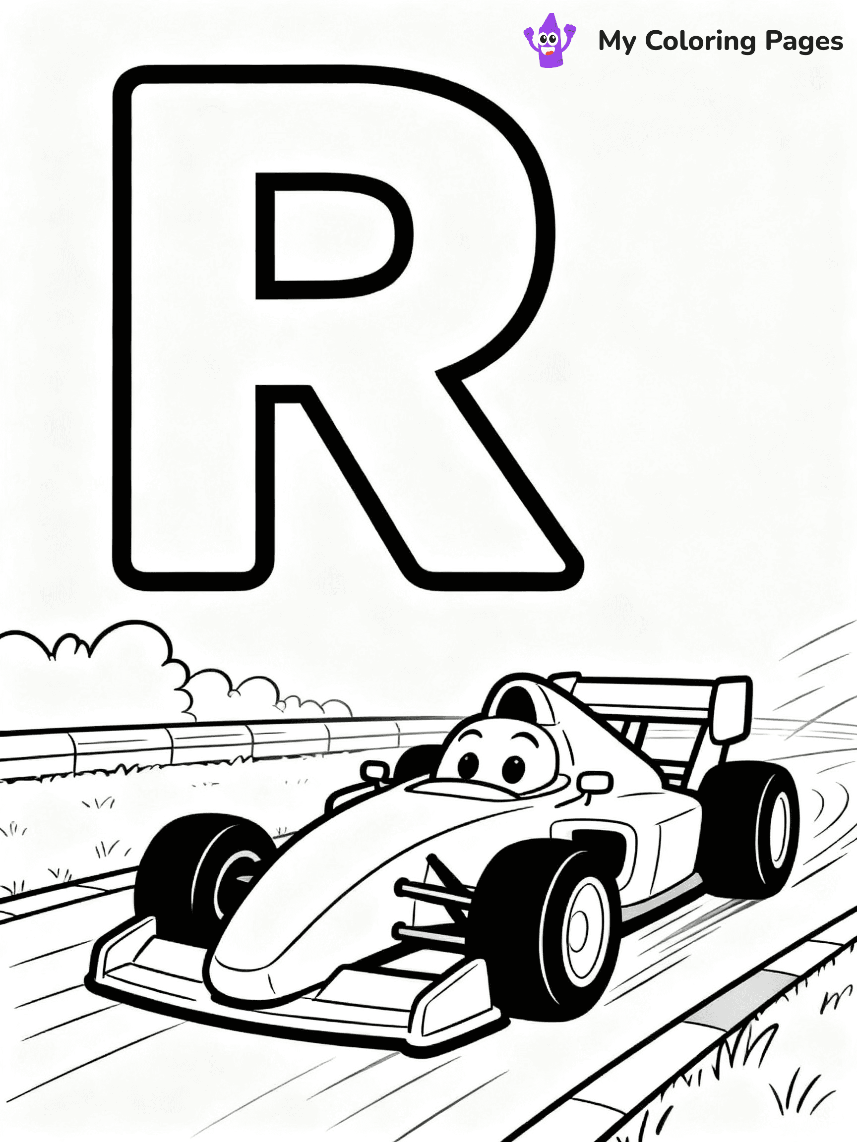Letter R Coloring Pages - 17