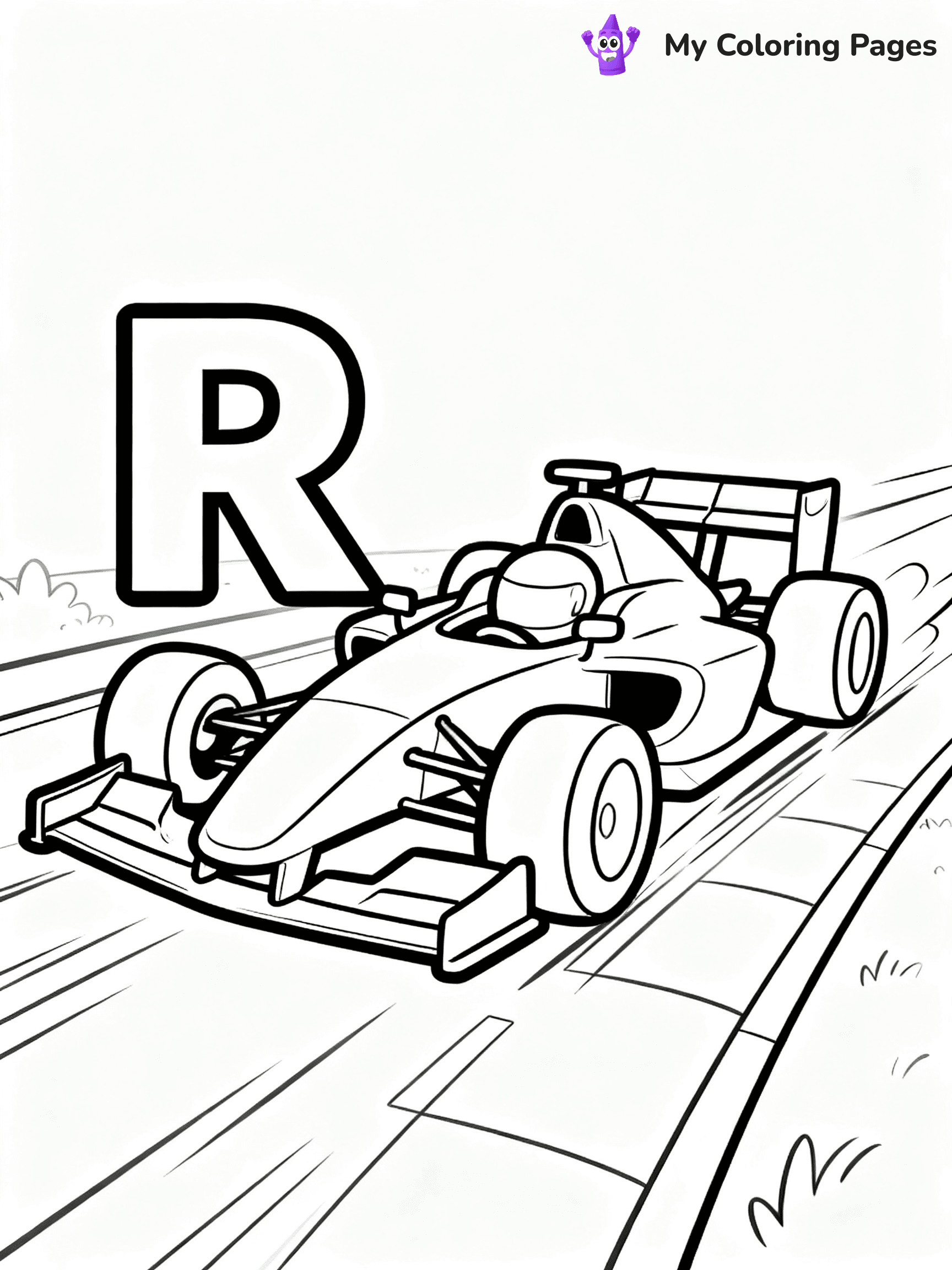 Letter R Coloring Pages - 16