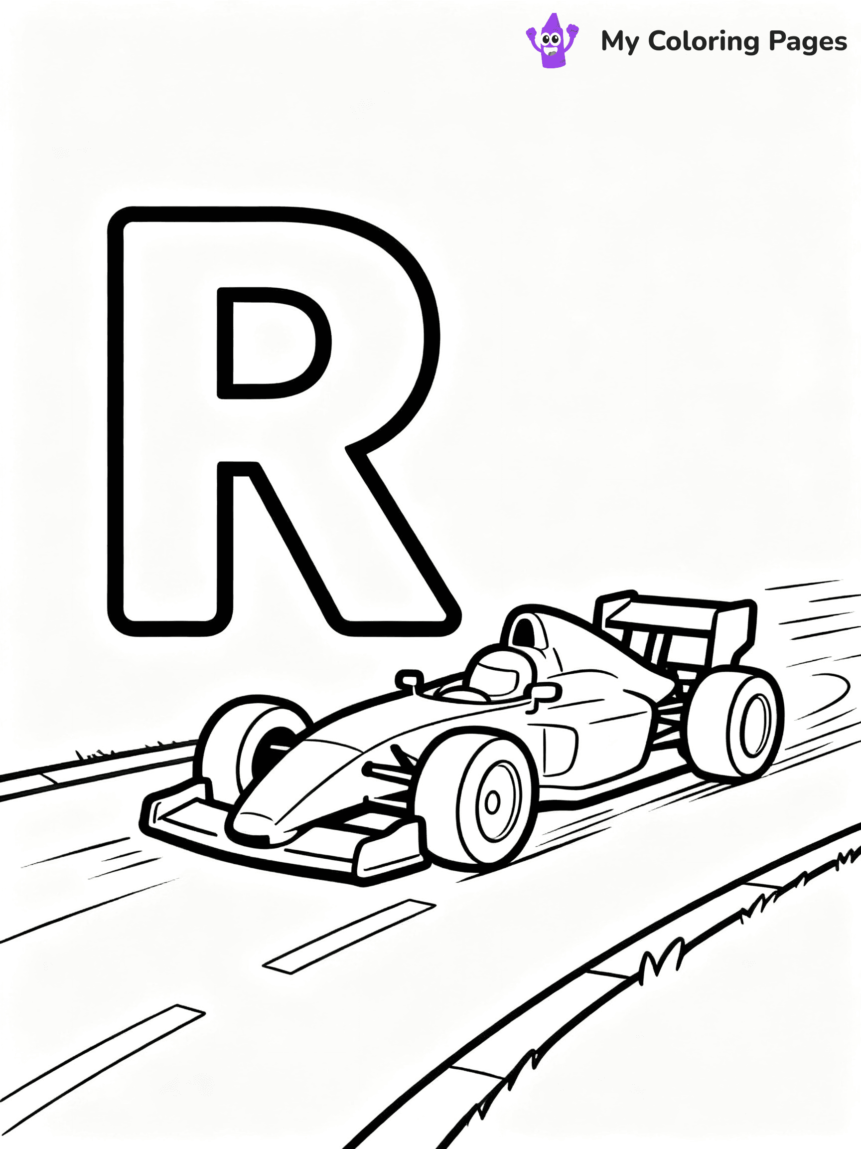 Letter R Coloring Pages - 15