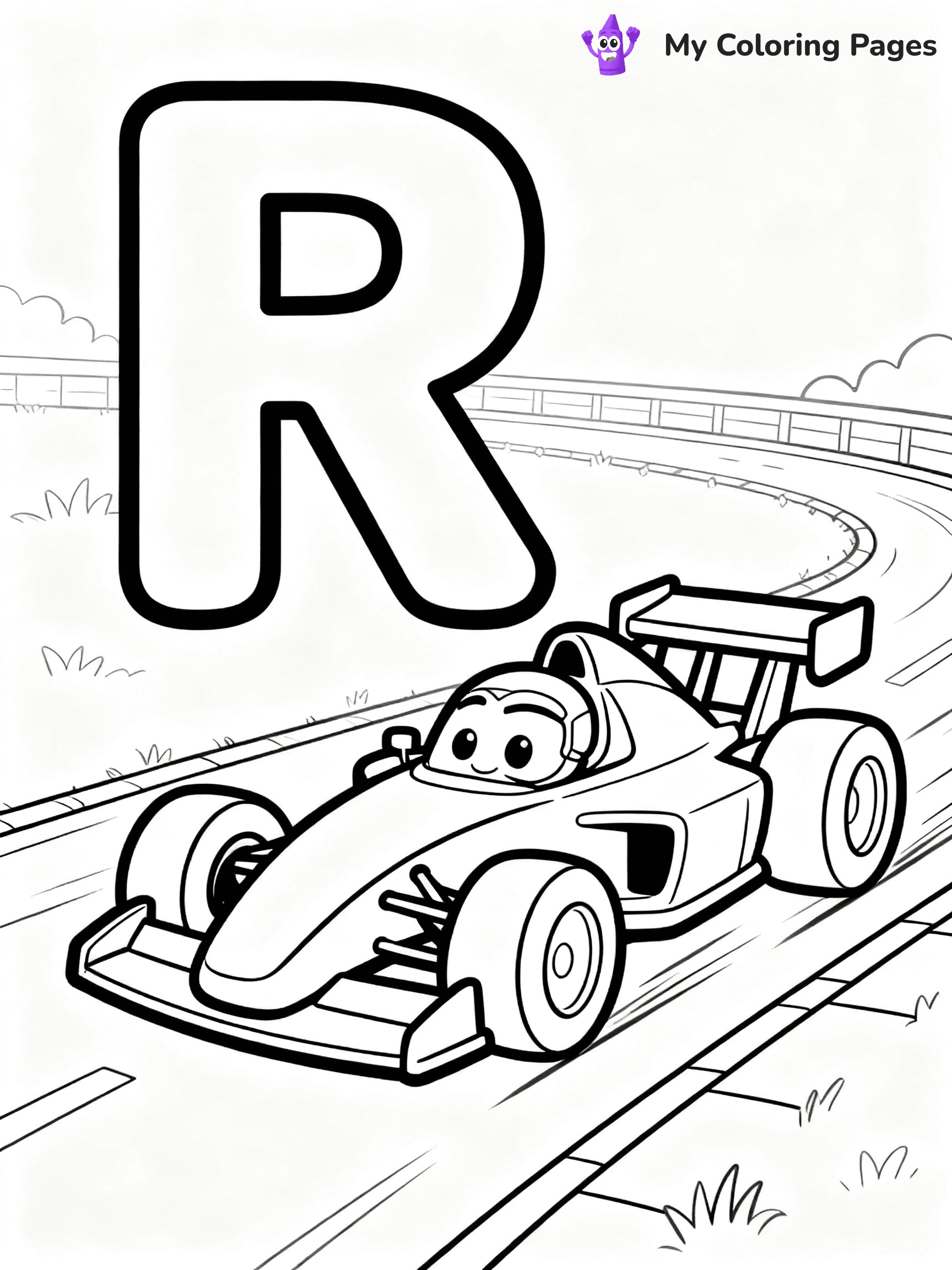 Letter R Coloring Pages - 14