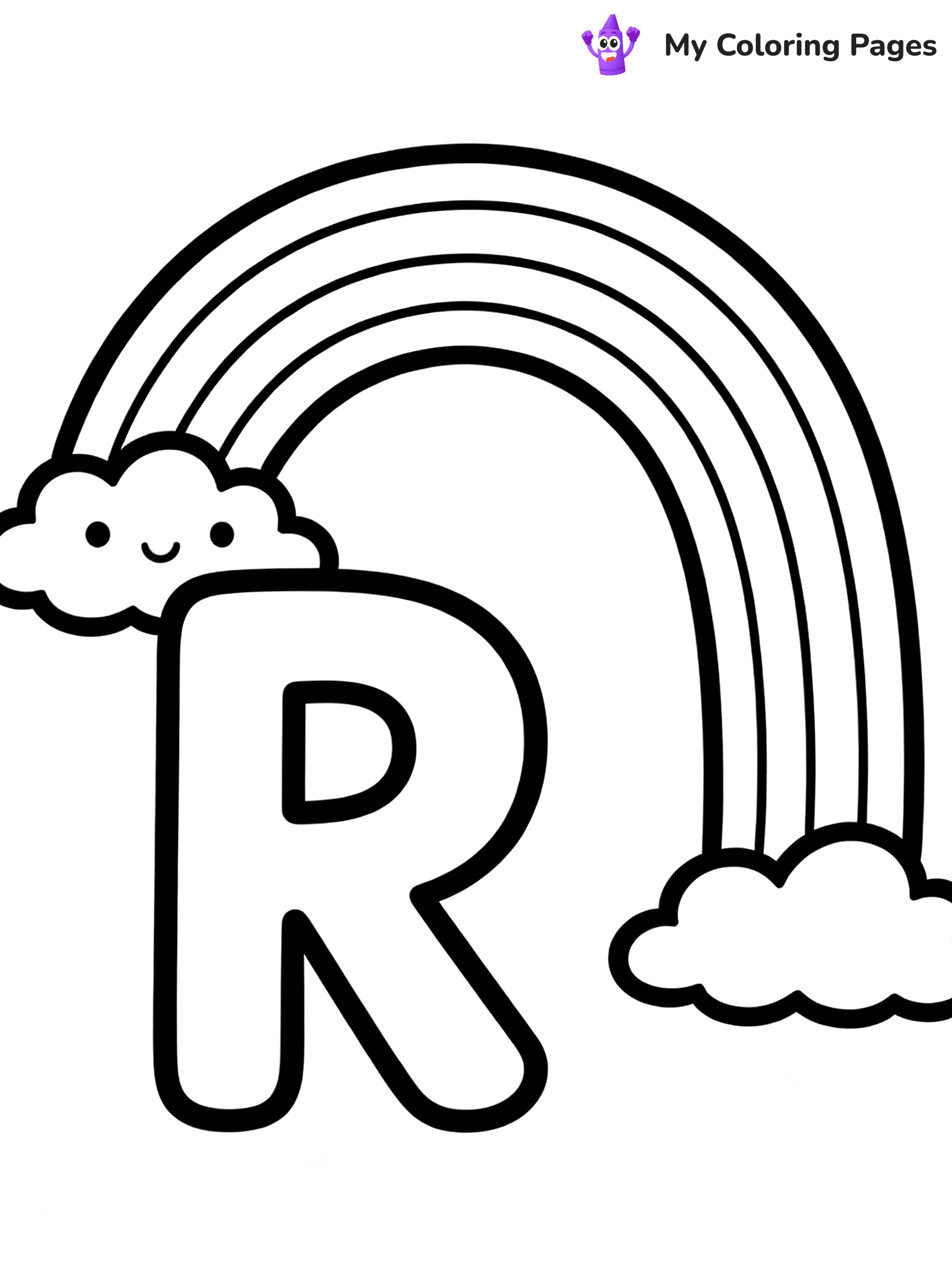 Letter R Coloring Pages - 13