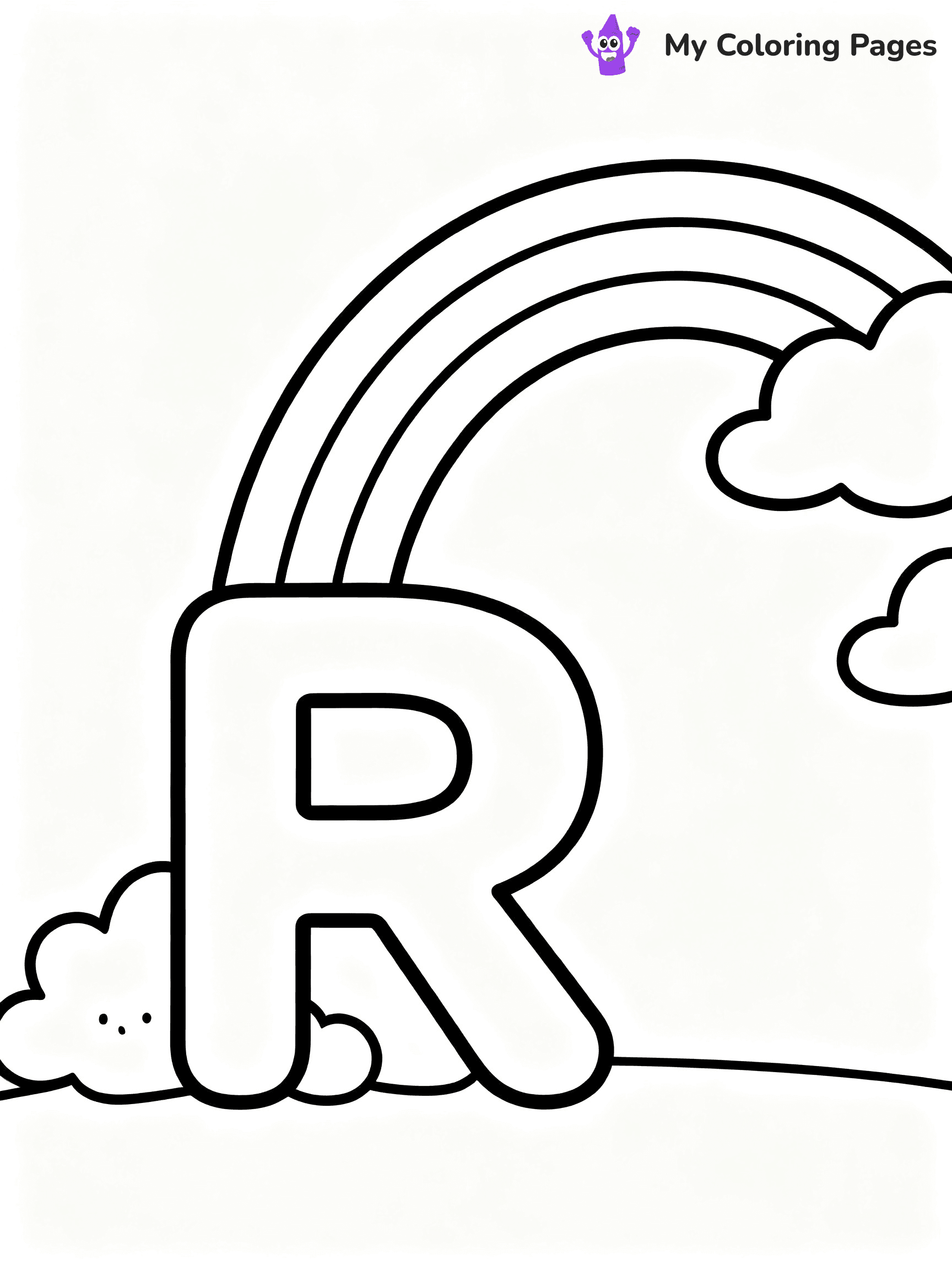 Letter R Coloring Pages - 10