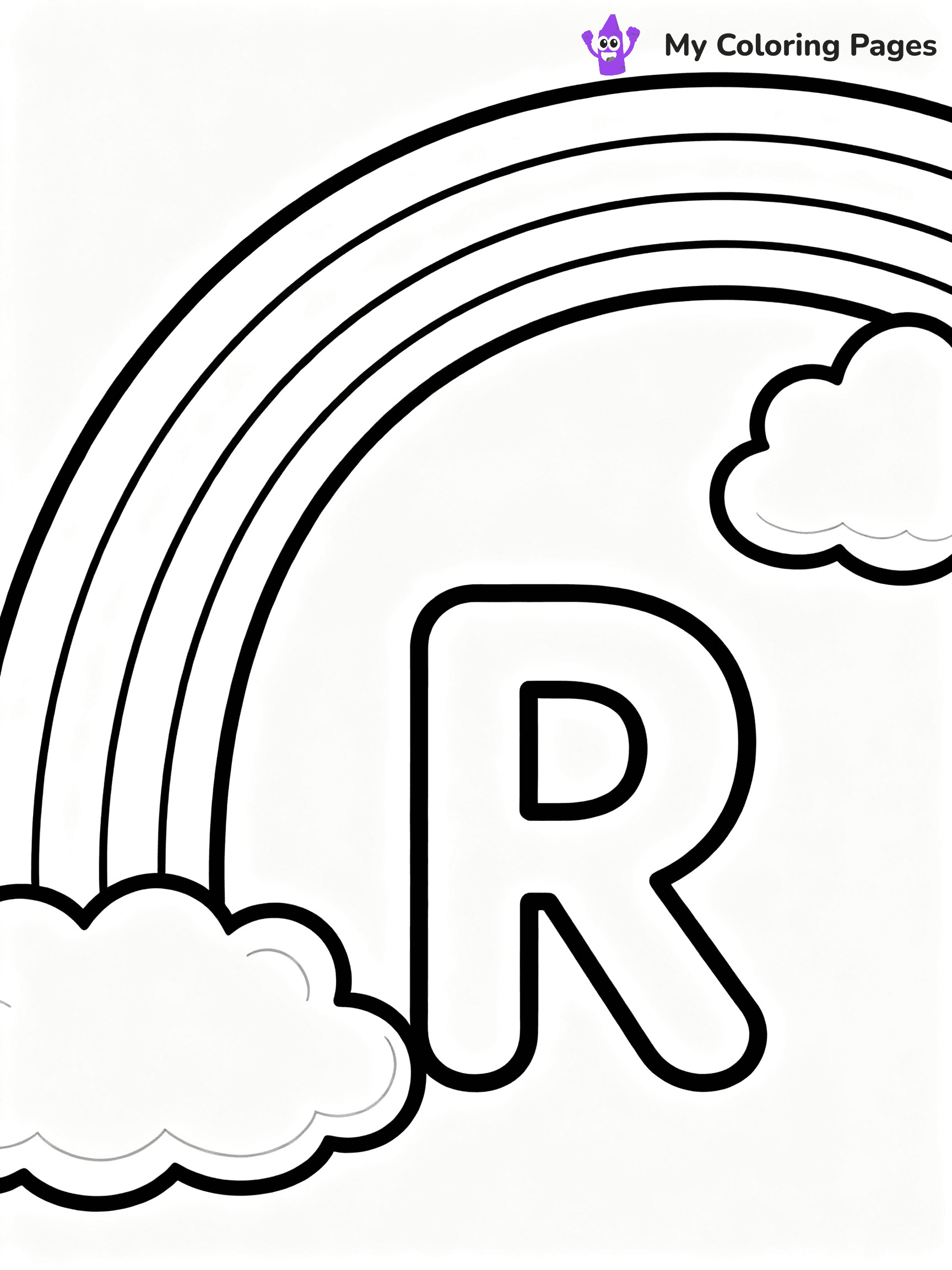 Letter R Coloring Pages - 8