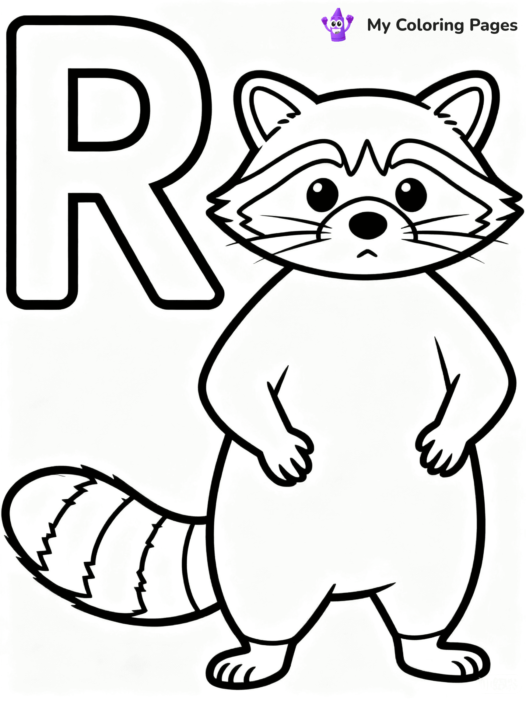 Letter R Coloring Pages - 7