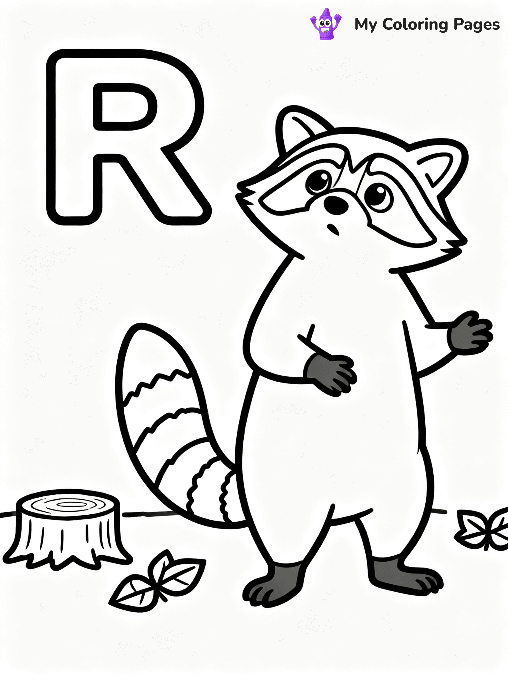 Letter R Coloring Pages - 6