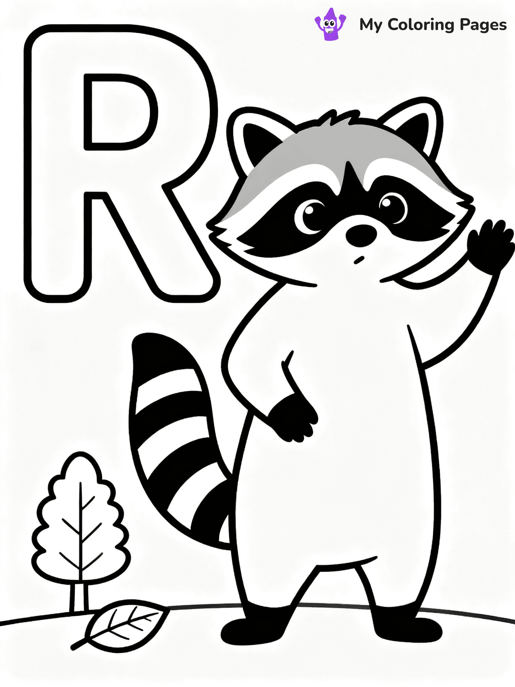 Letter R Coloring Pages - 5