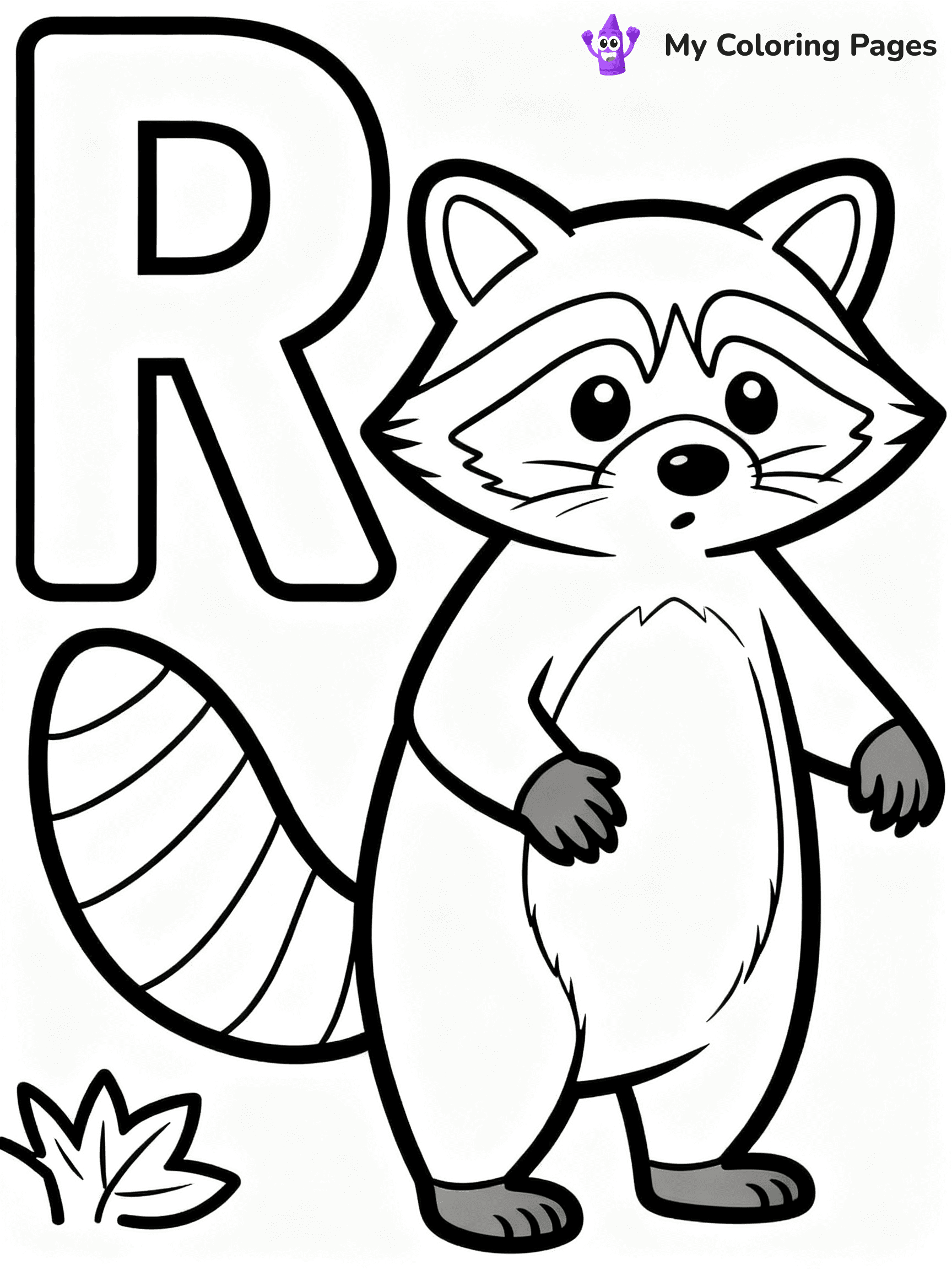 Letter R Coloring Pages - 4