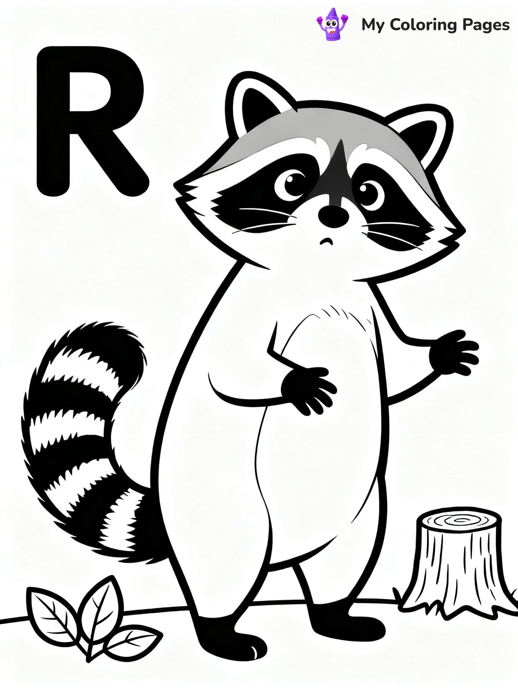 Letter R Coloring Pages - 2