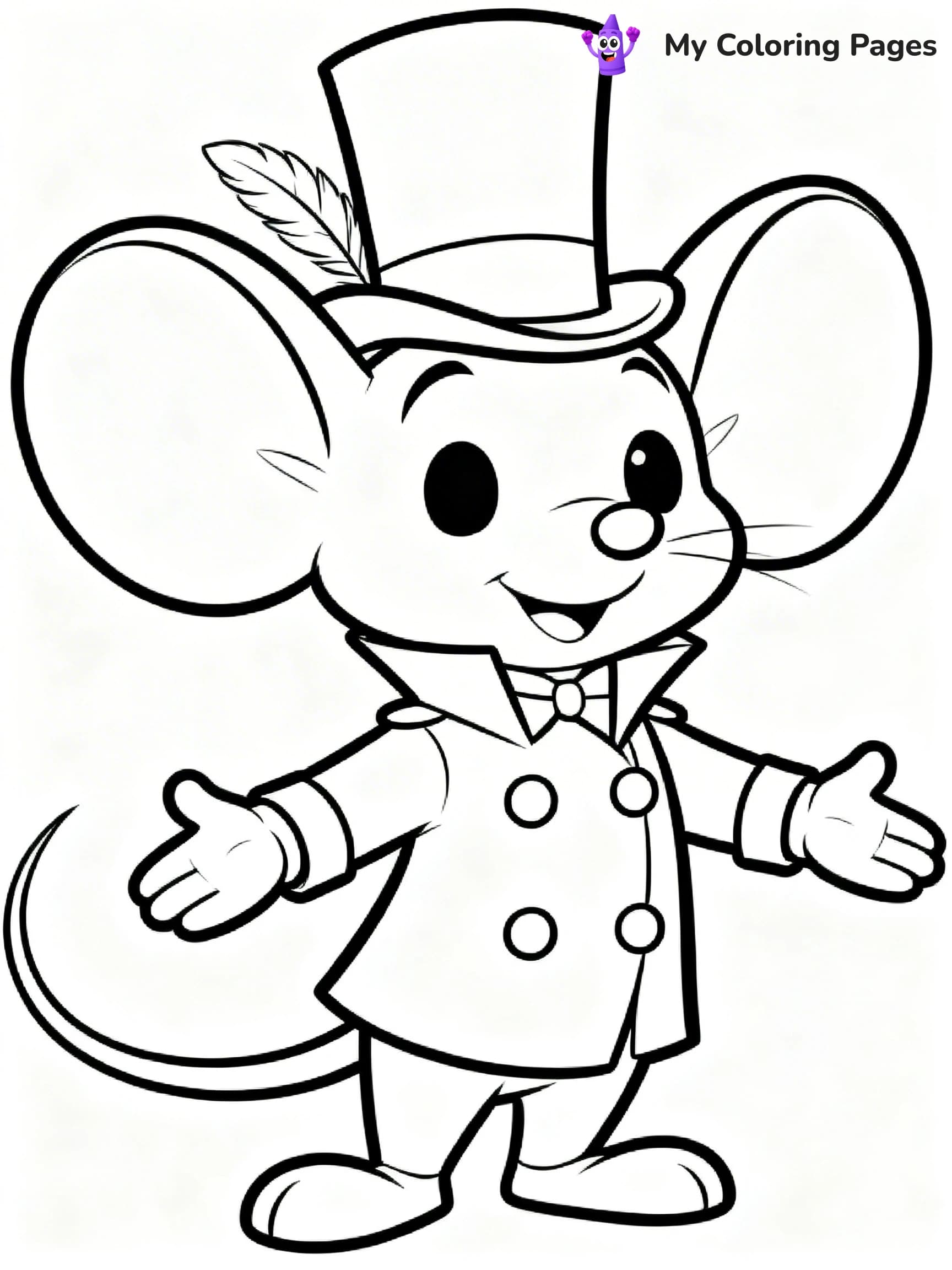 Dumbo Coloring Pages - 22