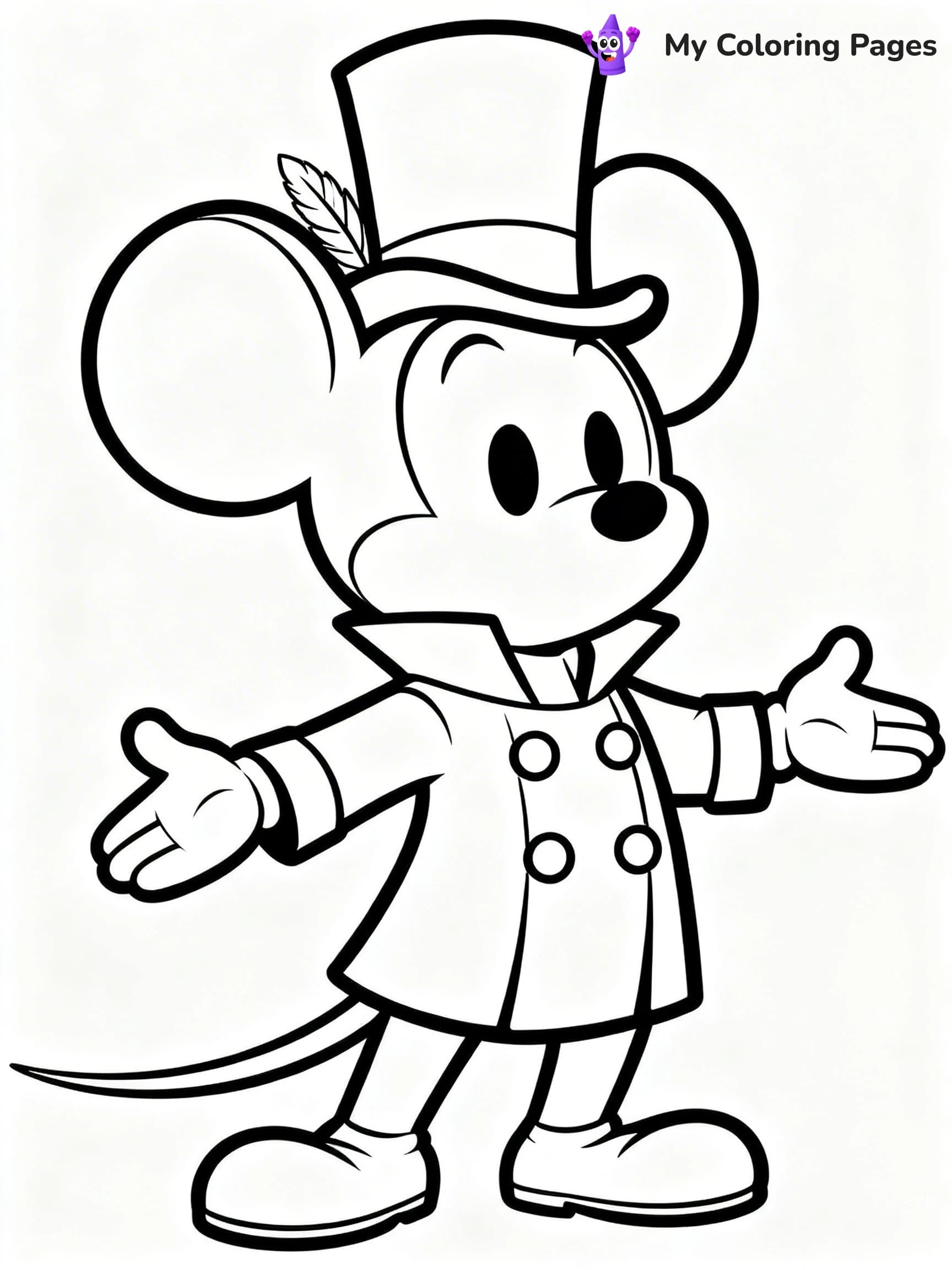 Dumbo Coloring Pages - 21