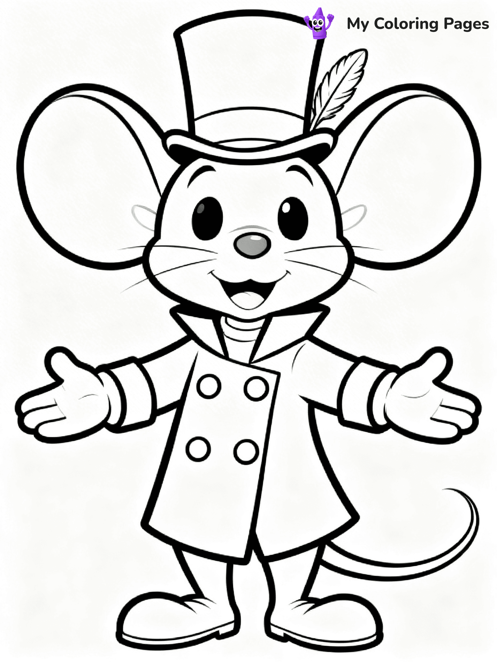 Dumbo Coloring Pages - 20