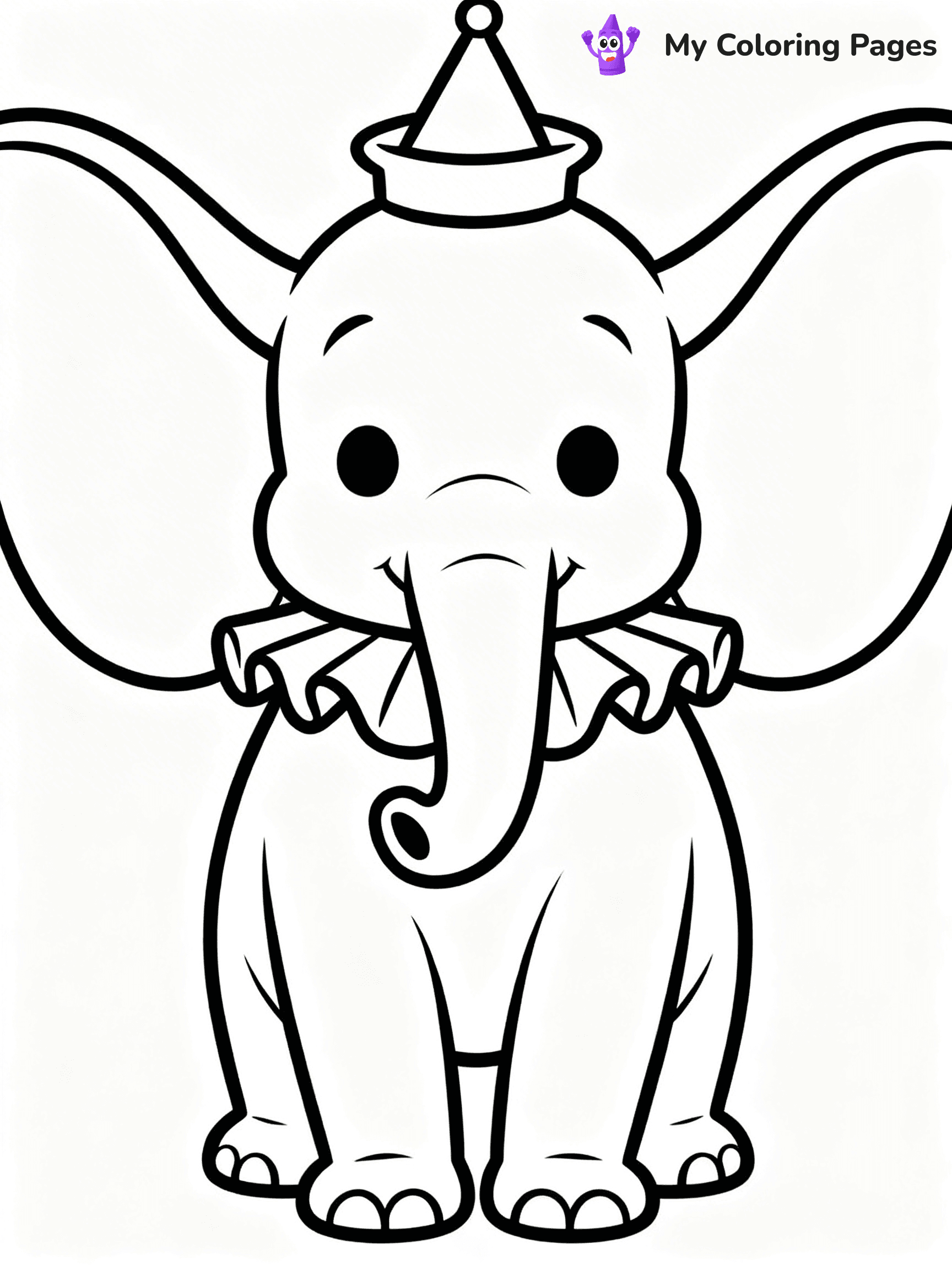 Dumbo Coloring Pages - 19
