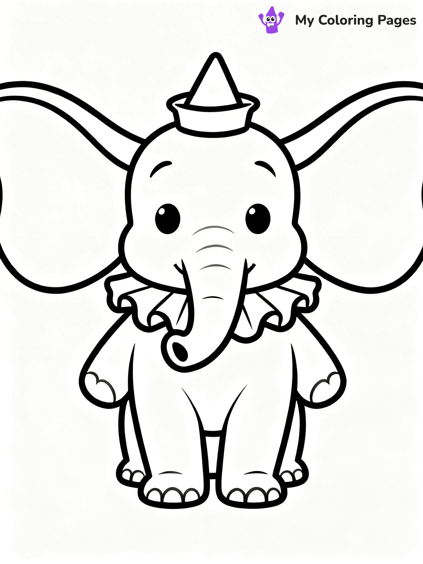 Dumbo Coloring Pages - 18