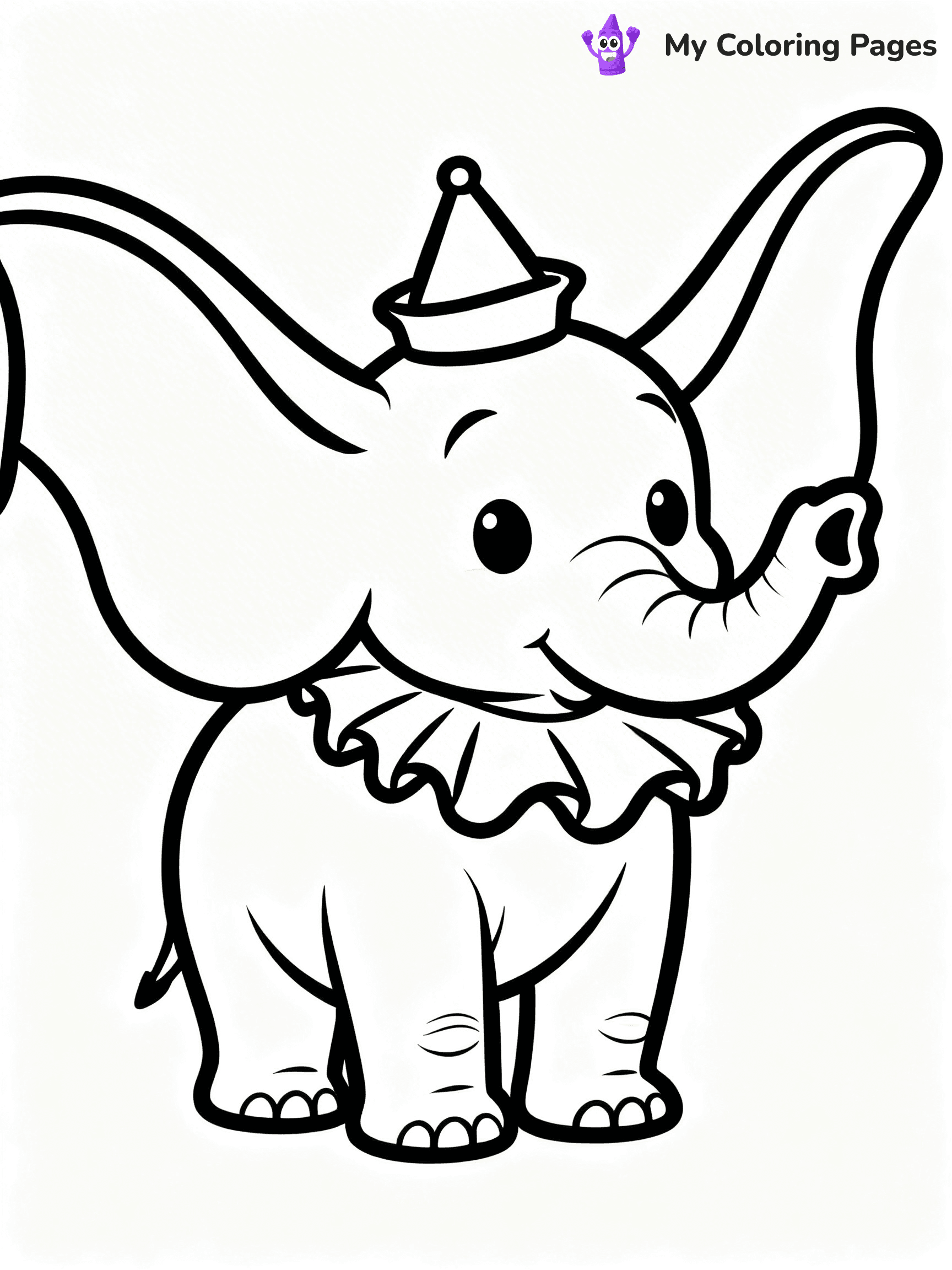 Dumbo Coloring Pages - 16