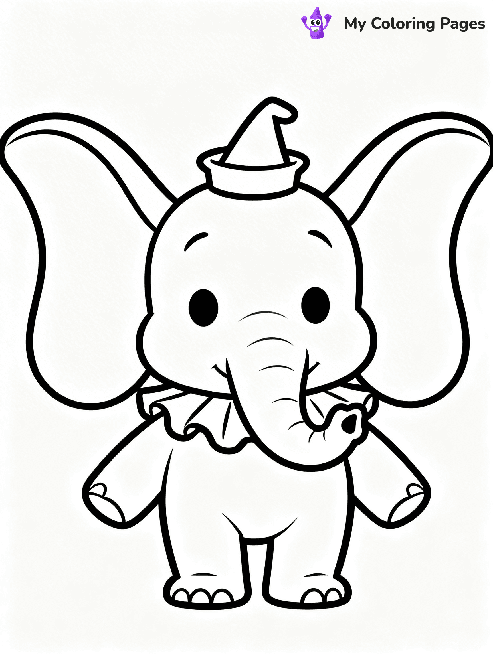 Dumbo Coloring Pages - 14