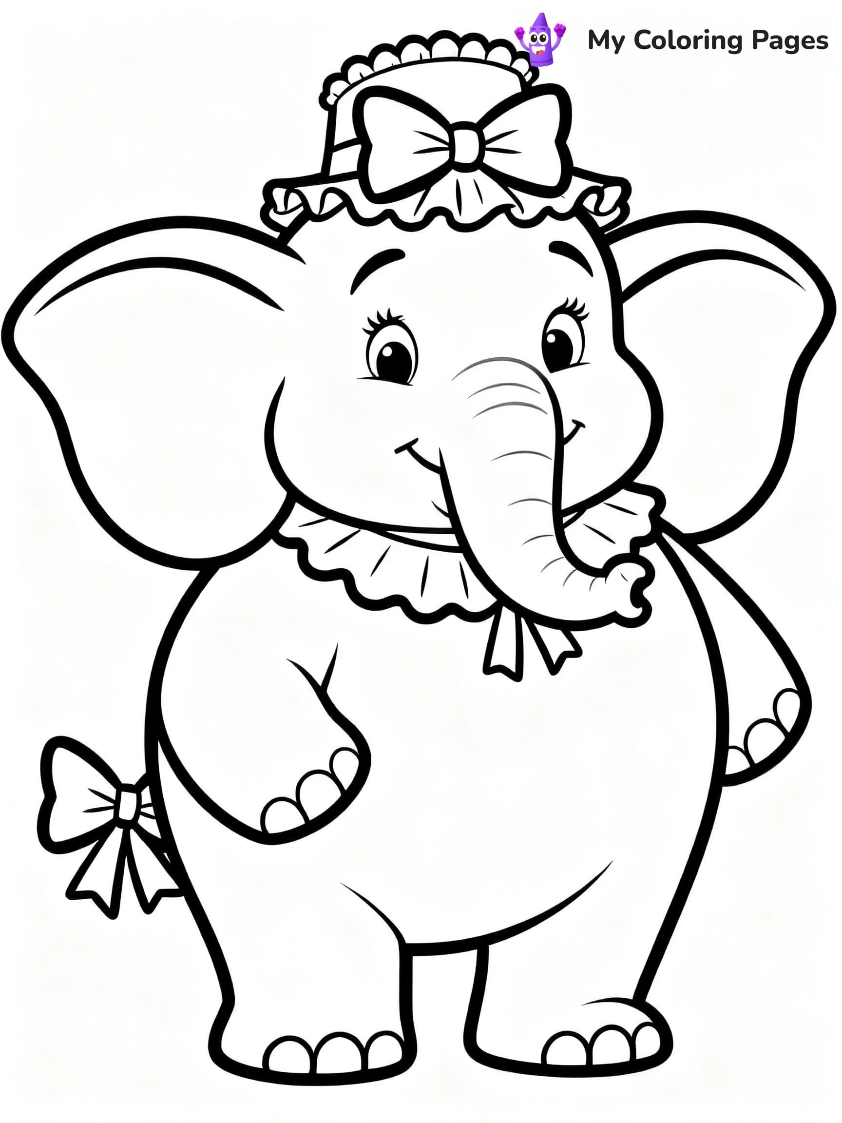 Dumbo Coloring Pages - 11